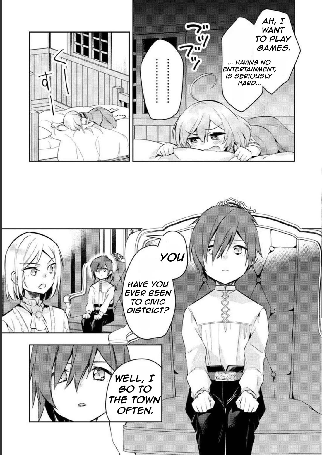 Reincarnated as a Villainess's Brother chapter 12 page 8