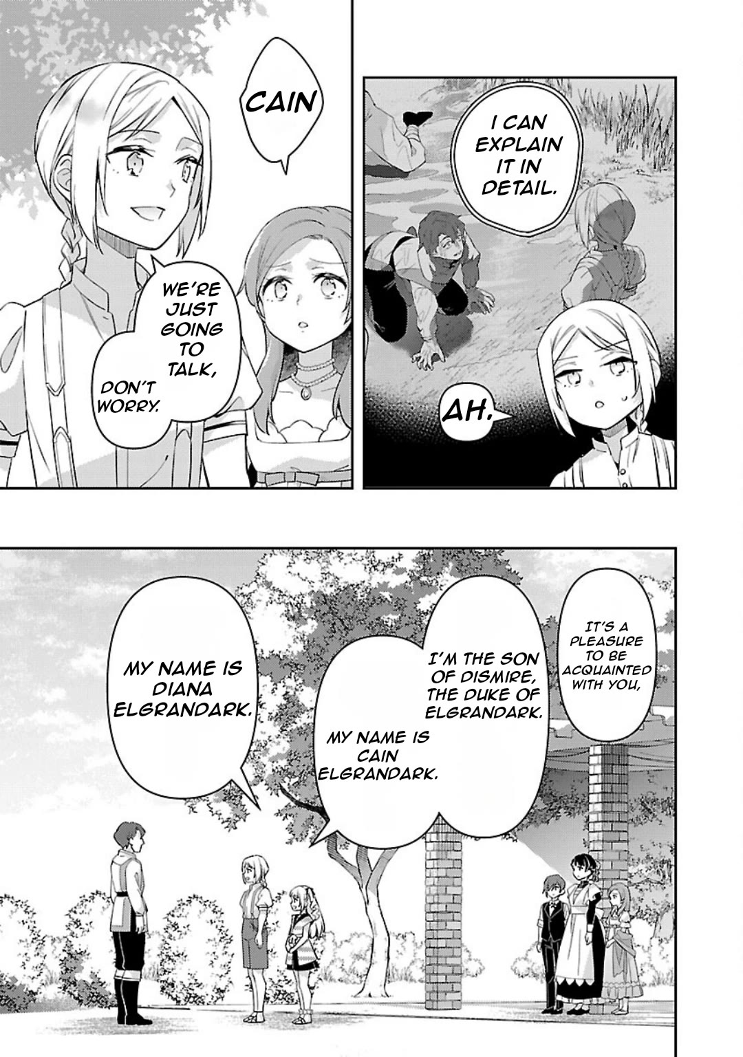 Reincarnated as a Villainess's Brother chapter 30 page 10