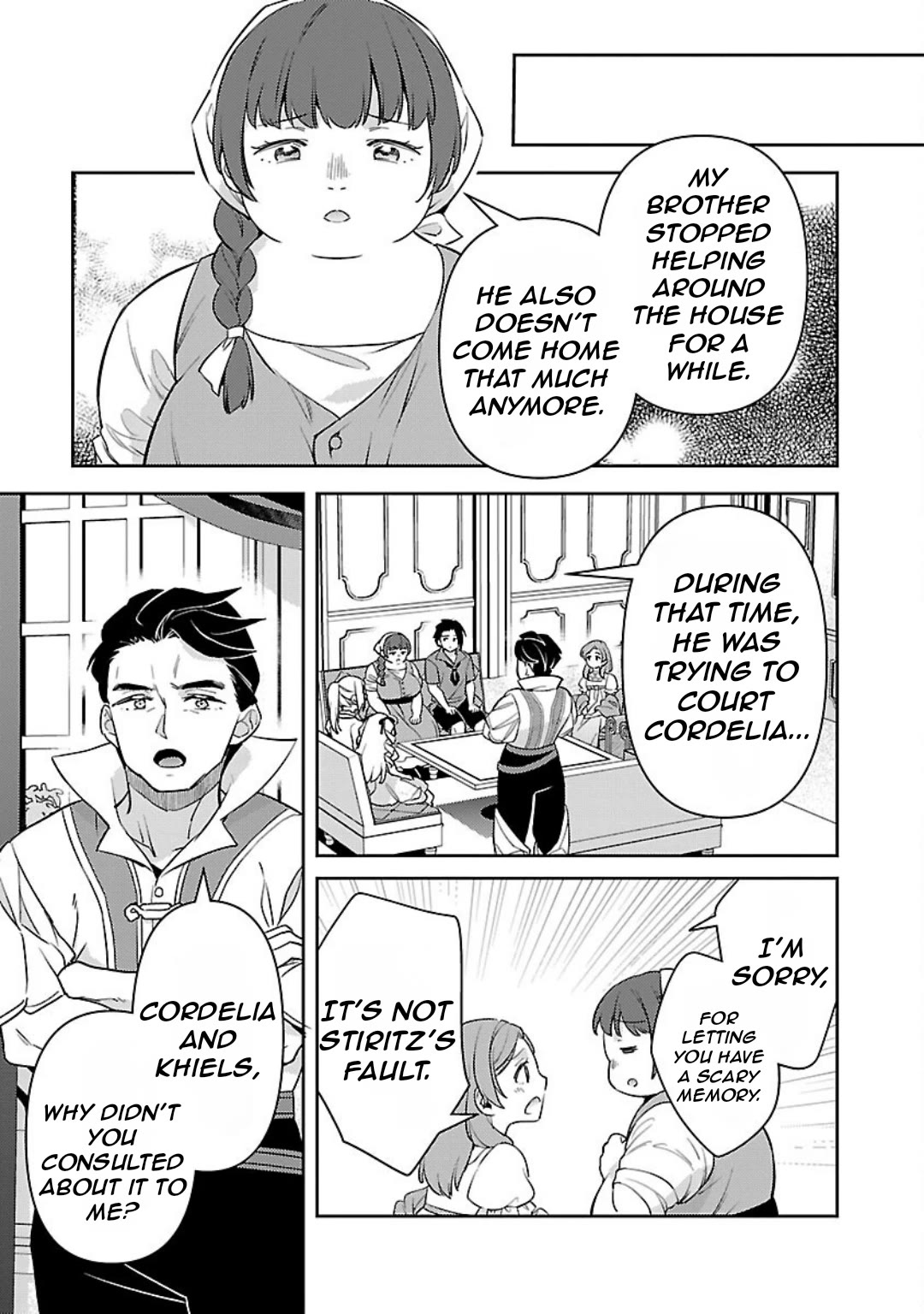 Reincarnated as a Villainess's Brother chapter 31 page 13