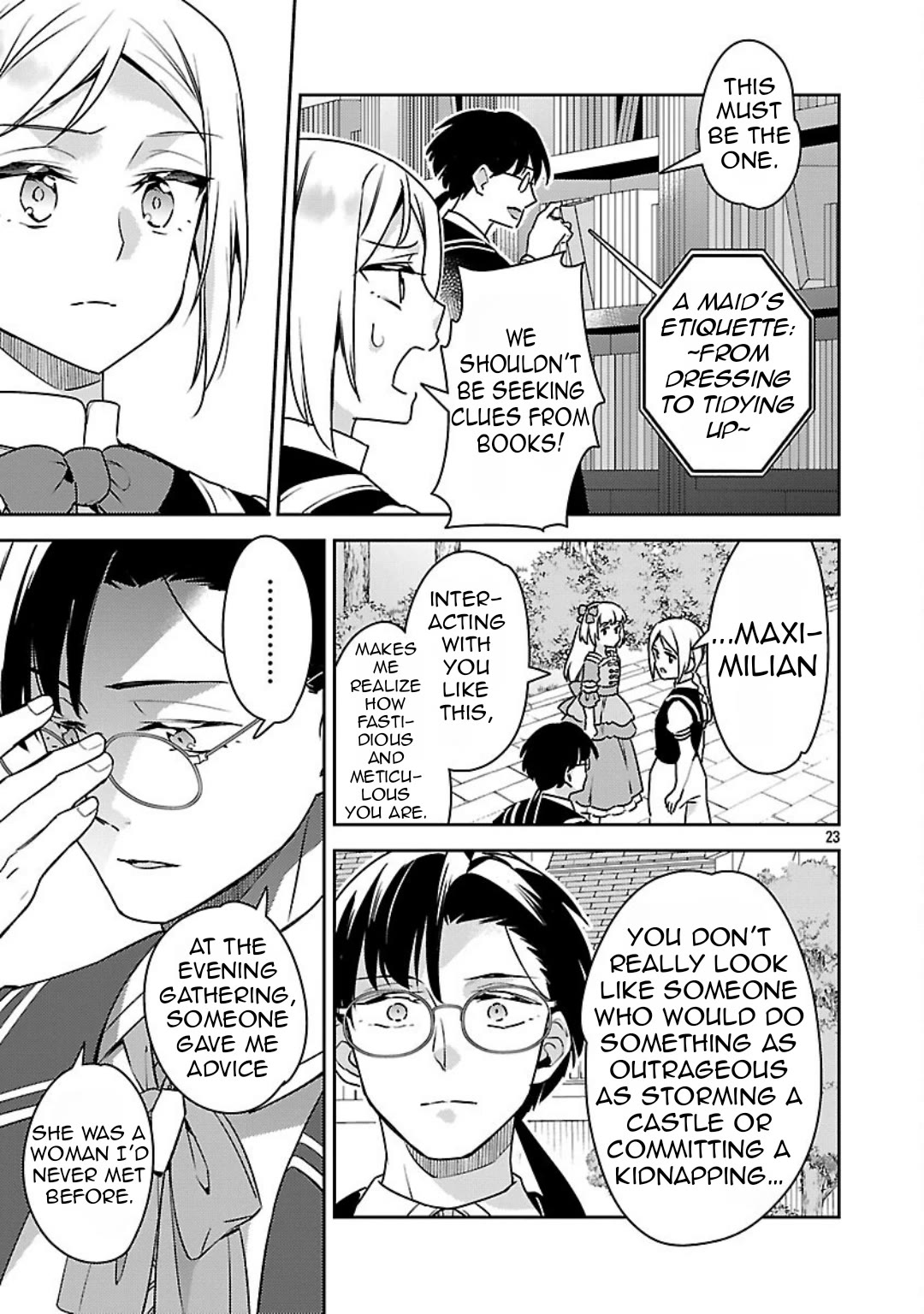 Reincarnated as a Villainess's Brother chapter 38 page 23