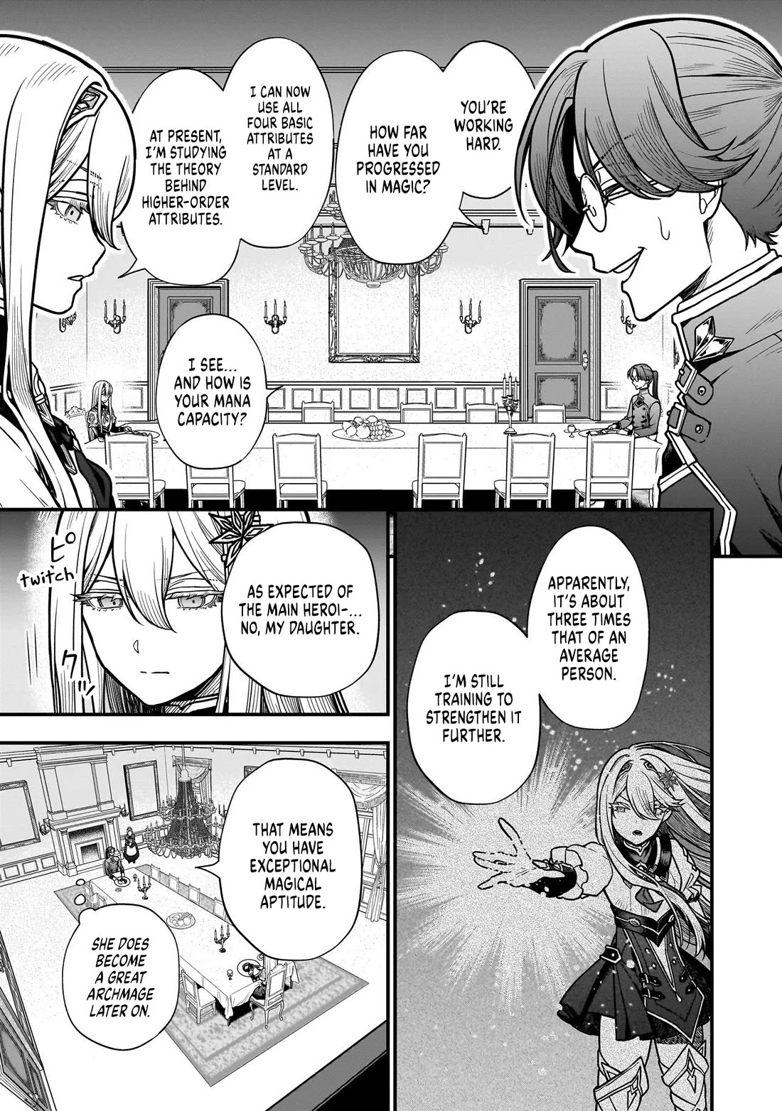 Reincarnated as a Villainous Duke to Be Condemned by My Daughter chapter 1 page 20