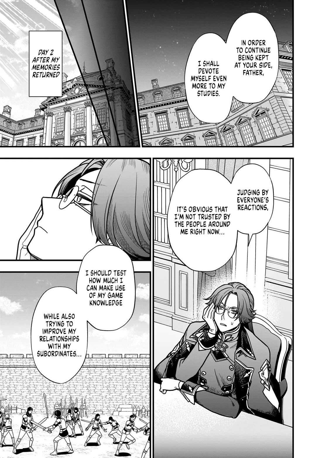 Reincarnated as a Villainous Duke to Be Condemned by My Daughter chapter 1 page 30