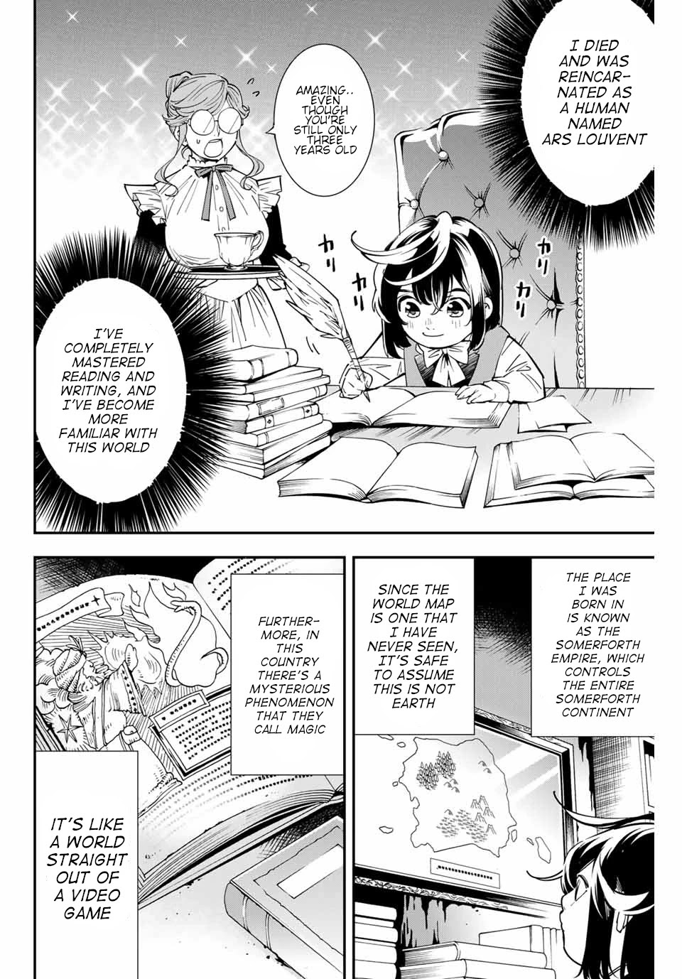 Reincarnated as an Aristocrat with an Appraisal Skill chapter 1 page 13