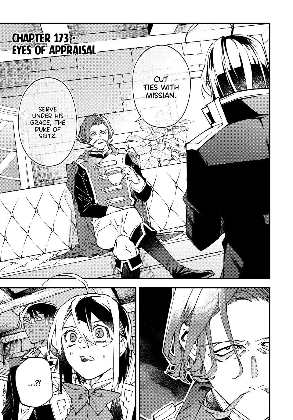 Reincarnated as an Aristocrat with an Appraisal Skill chapter 173 page 1