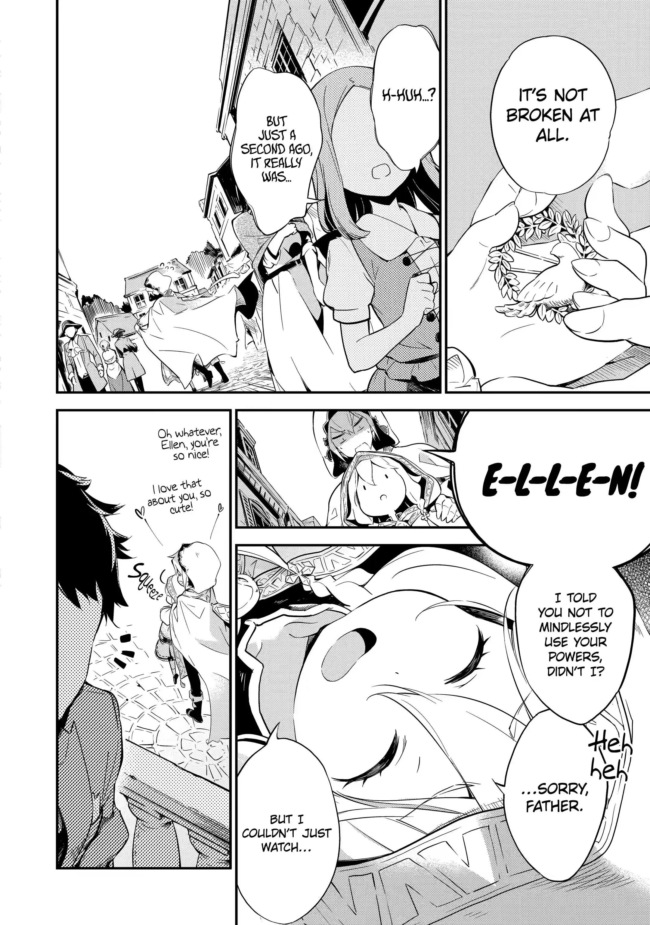 Reincarnated as the Daughter of the Legendary Hero and the Queen of Spirits (Official) chapter 1.1 page 8