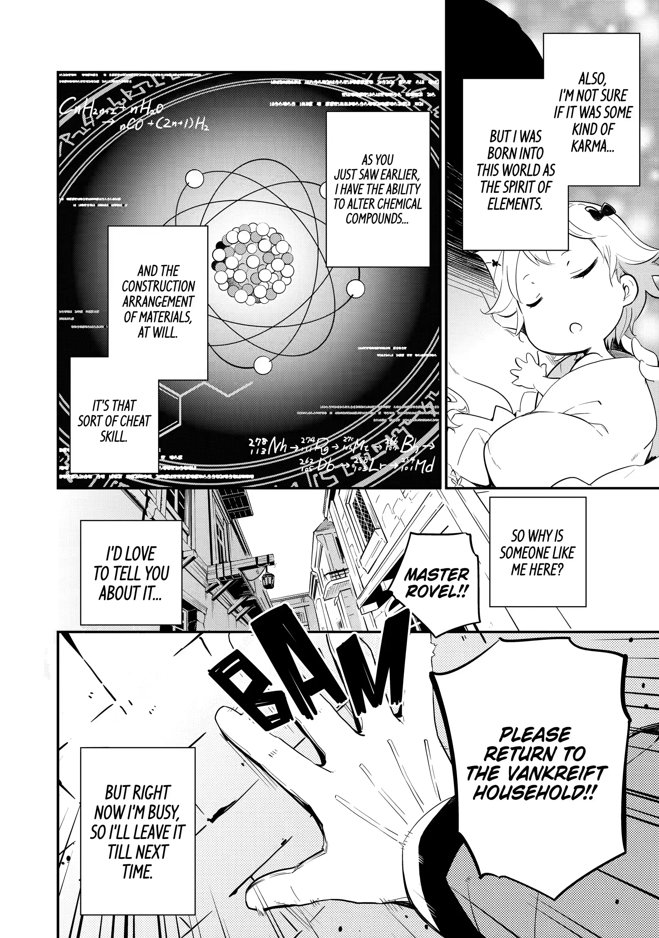 Reincarnated as the Daughter of the Legendary Hero and the Queen of Spirits (Official) chapter 1.2 page 2