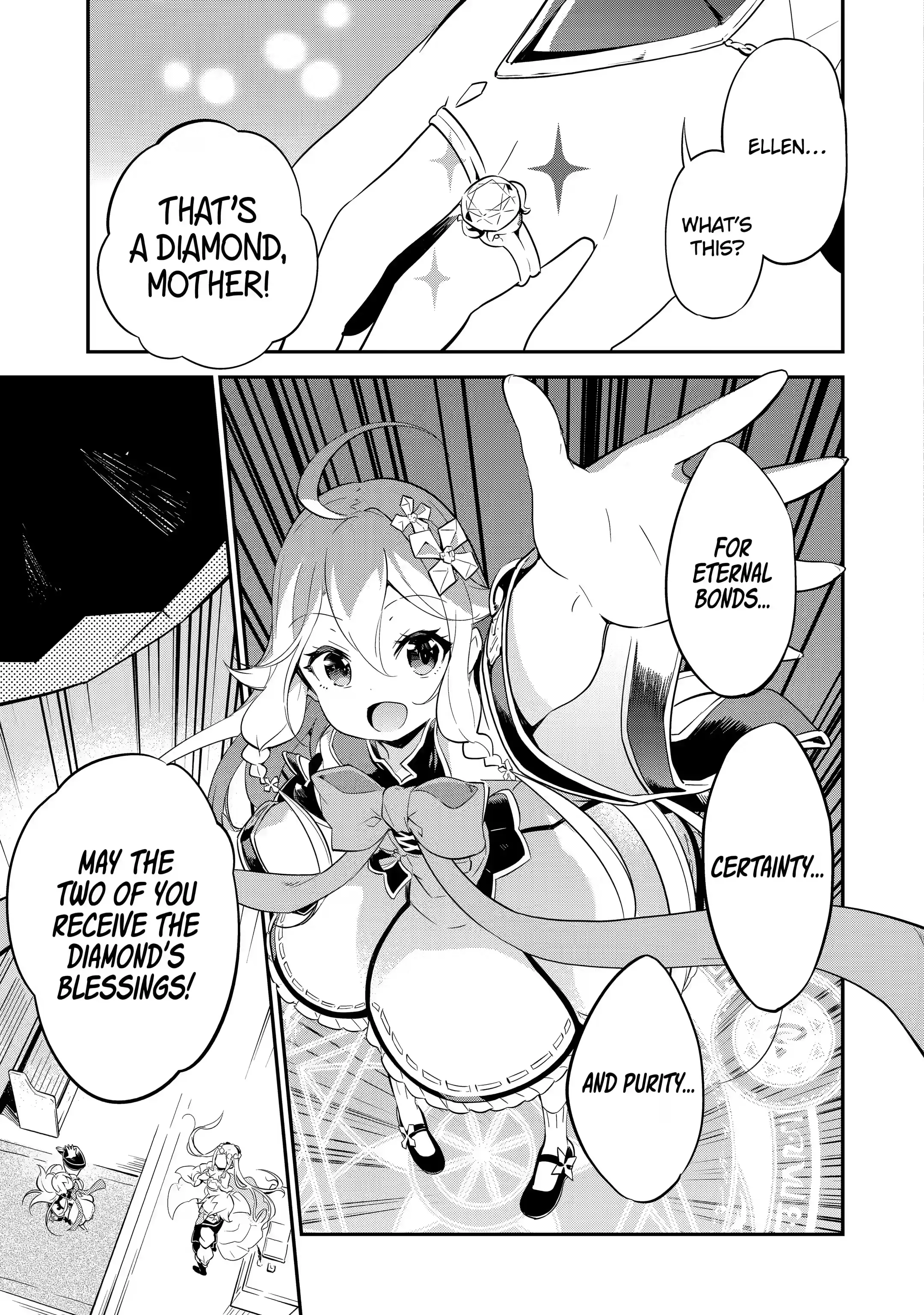 Reincarnated as the Daughter of the Legendary Hero and the Queen of Spirits (Official) chapter 1.3 page 6