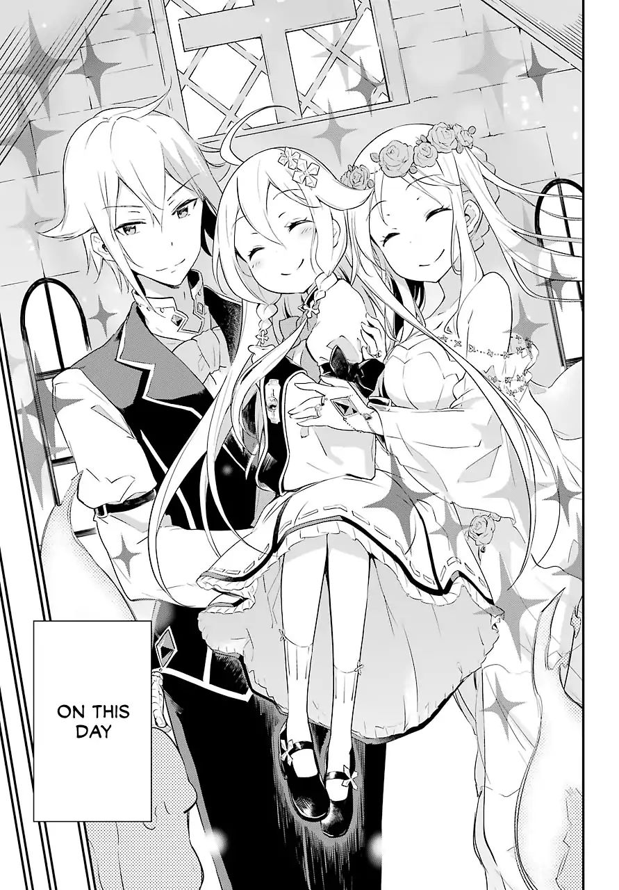 Reincarnated as the Daughter of the Legendary Hero and the Queen of Spirits (Official) chapter 1 page 33