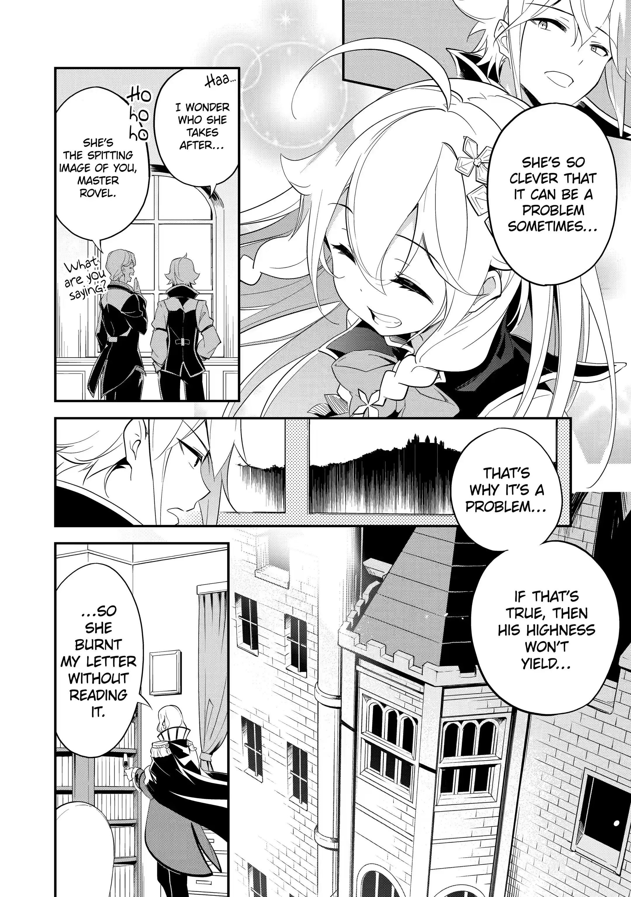 Reincarnated as the Daughter of the Legendary Hero and the Queen of Spirits (Official) chapter 10.2 page 3