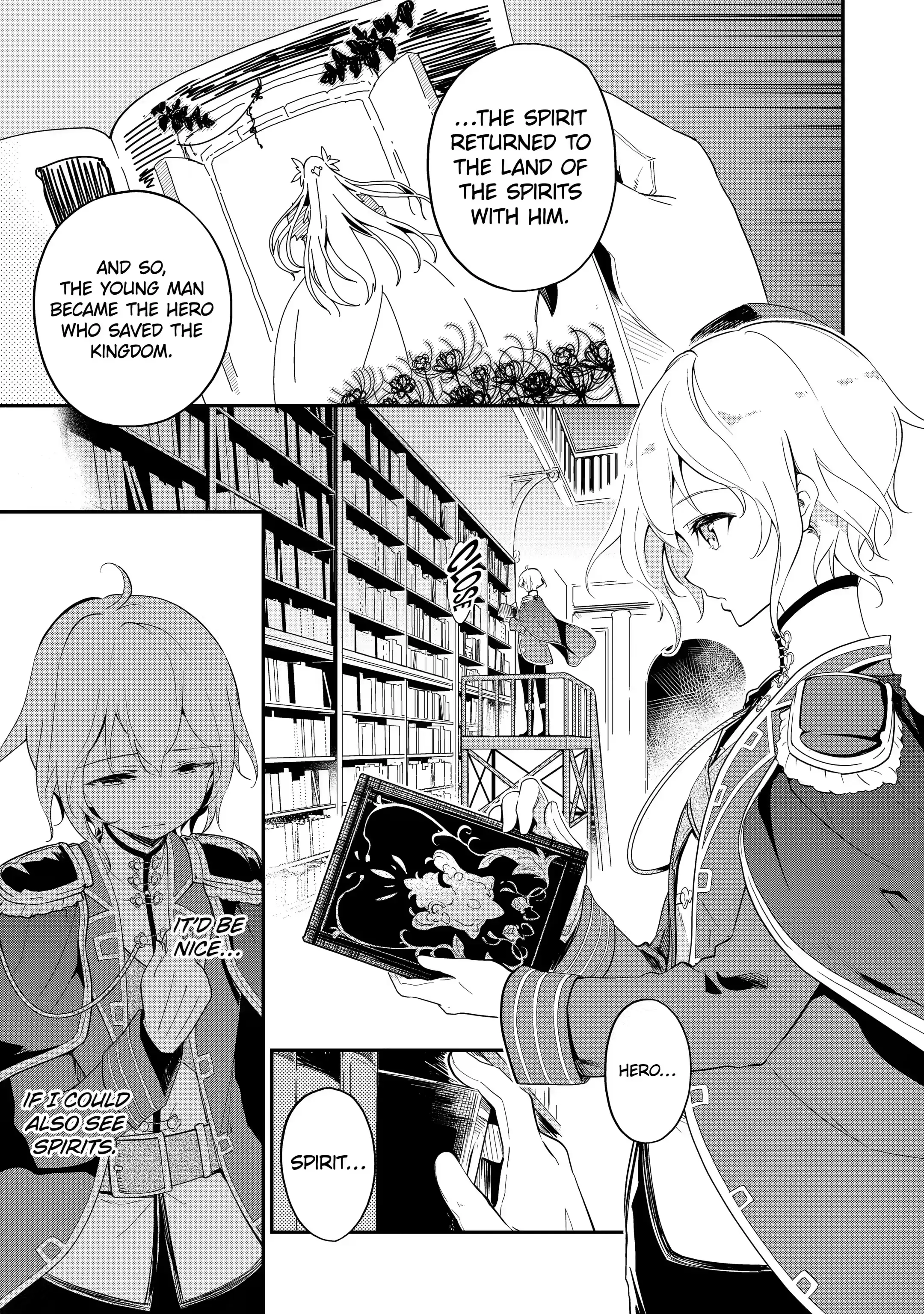 Reincarnated as the Daughter of the Legendary Hero and the Queen of Spirits (Official) chapter 11.1 page 1