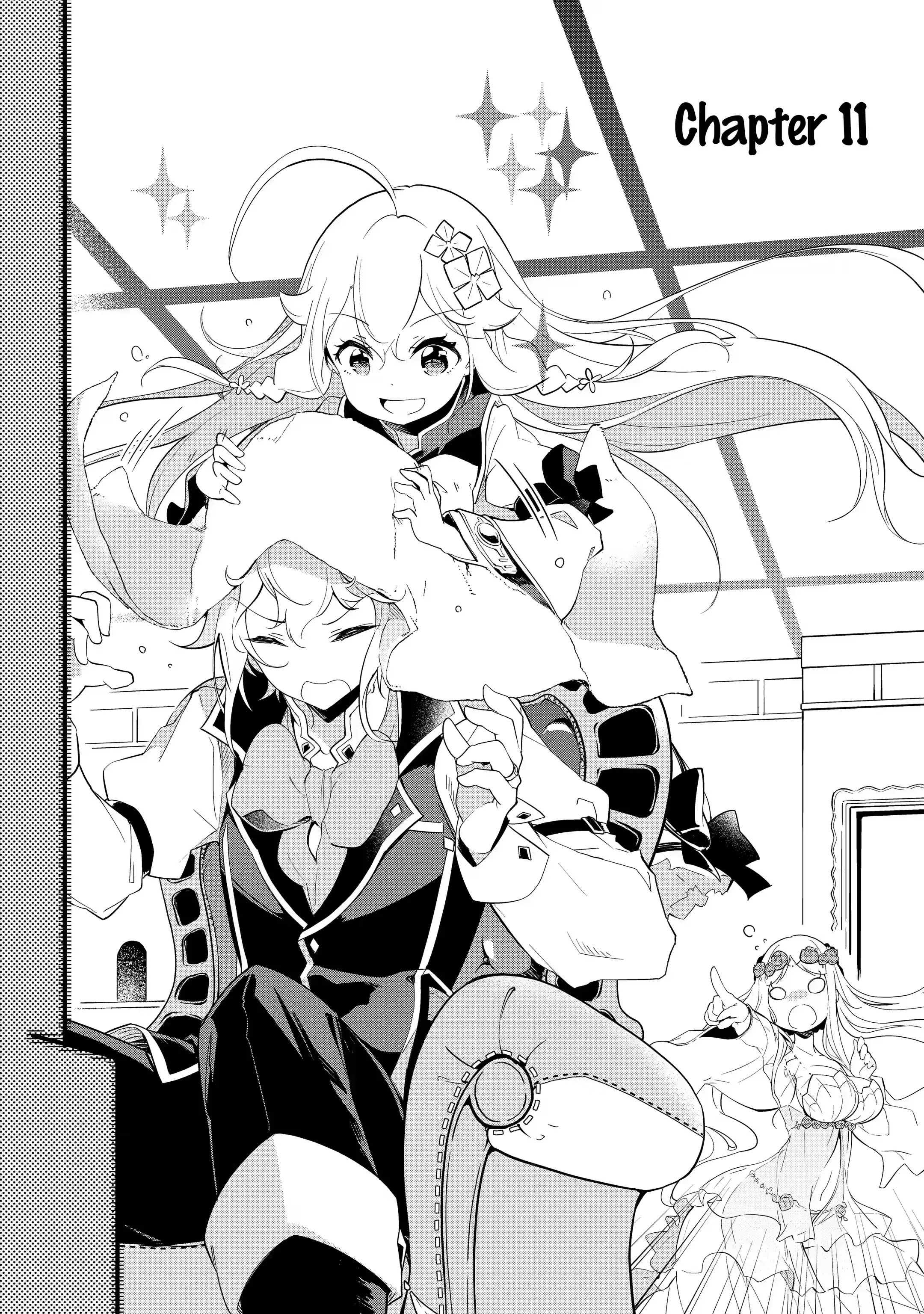 Reincarnated as the Daughter of the Legendary Hero and the Queen of Spirits (Official) chapter 11.1 page 2