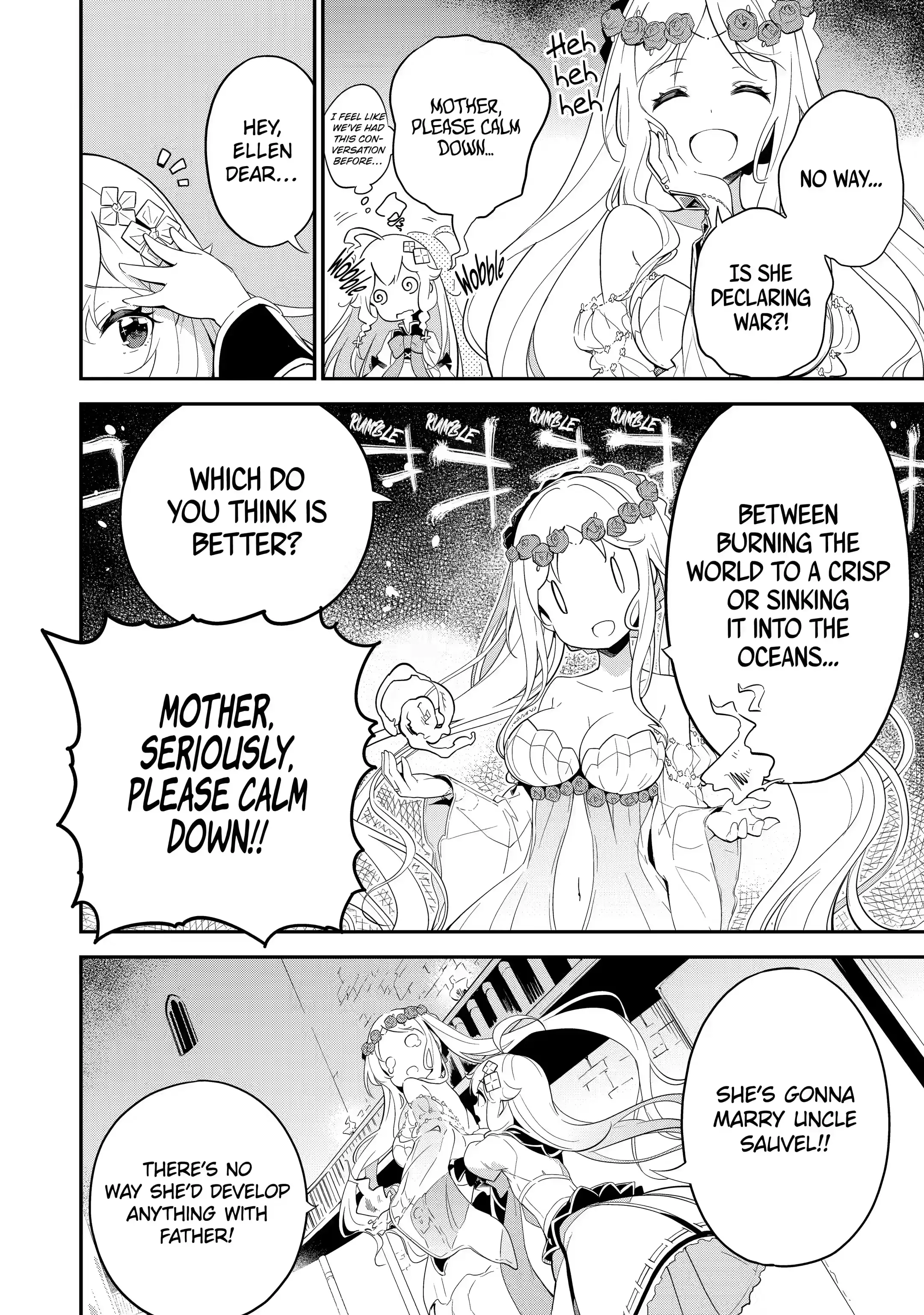 Reincarnated as the Daughter of the Legendary Hero and the Queen of Spirits (Official) chapter 11.2 page 10