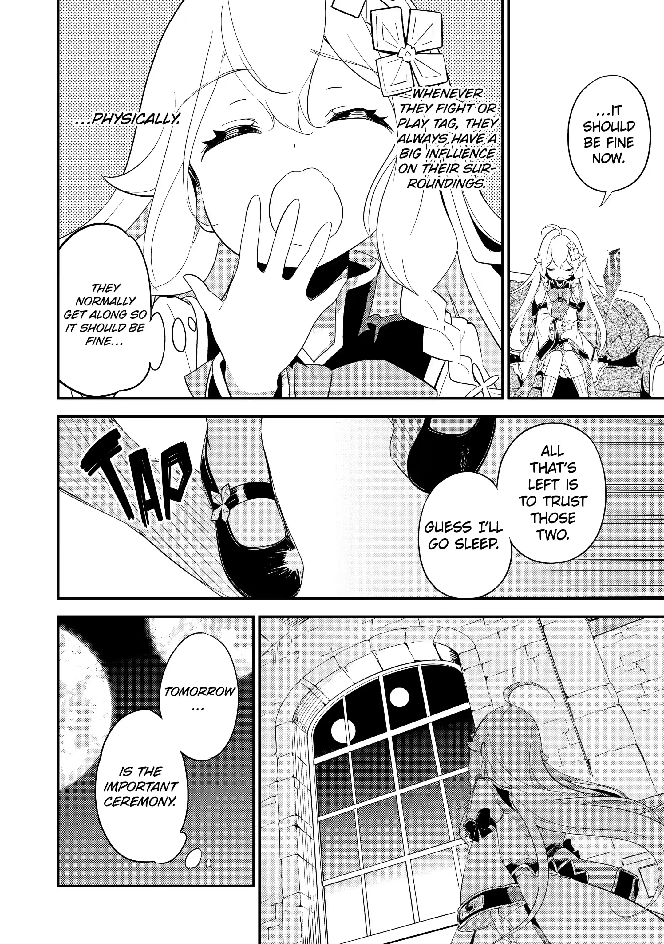 Reincarnated as the Daughter of the Legendary Hero and the Queen of Spirits (Official) chapter 11.3 page 6