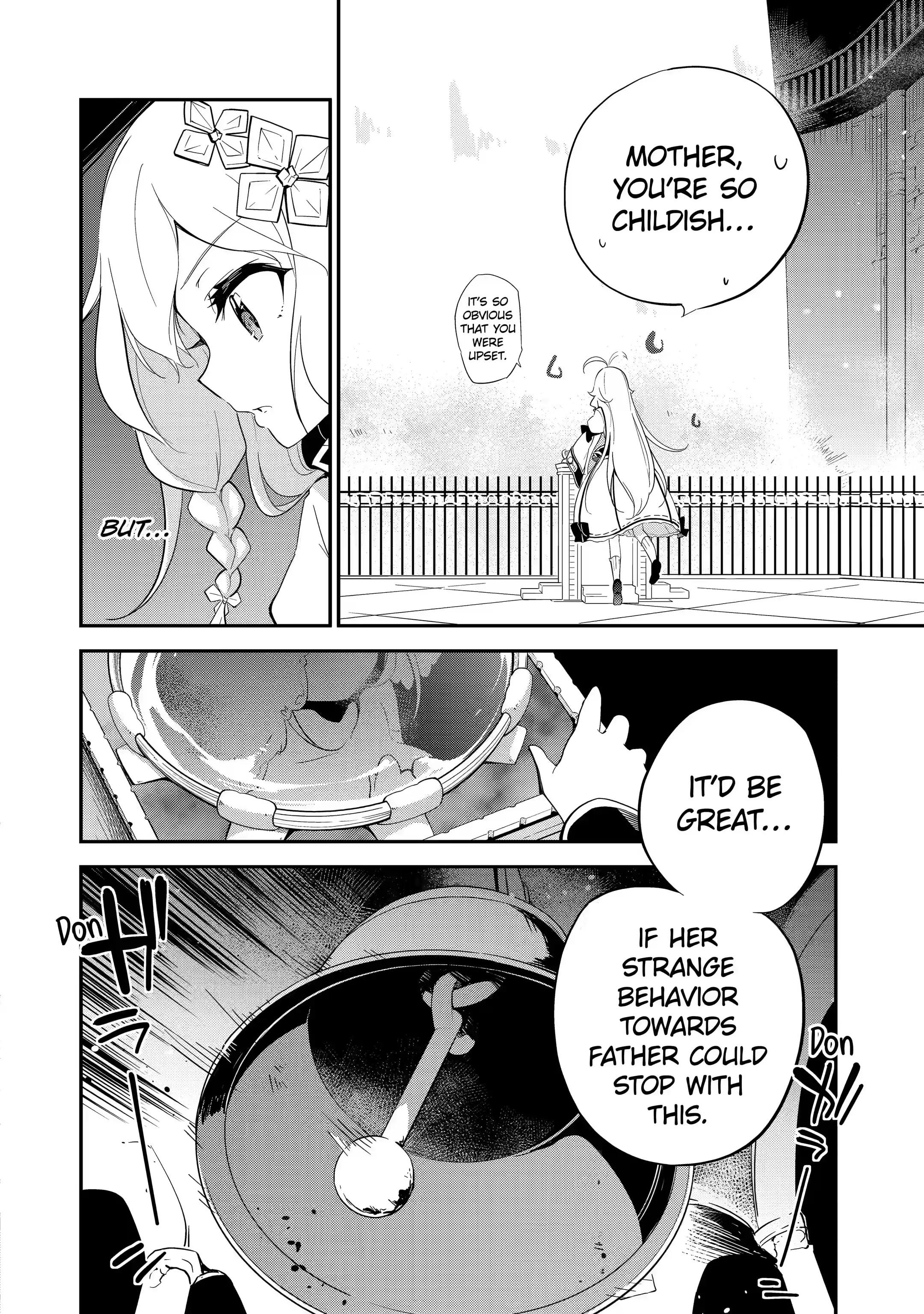 Reincarnated as the Daughter of the Legendary Hero and the Queen of Spirits (Official) chapter 12.1 page 8