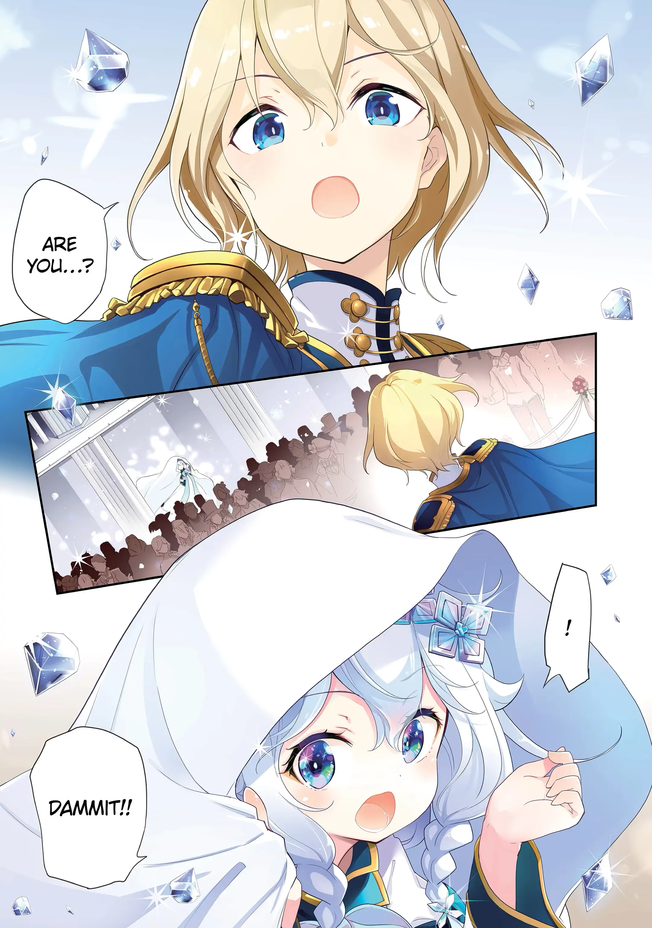 Reincarnated as the Daughter of the Legendary Hero and the Queen of Spirits (Official) chapter 13.1 page 1