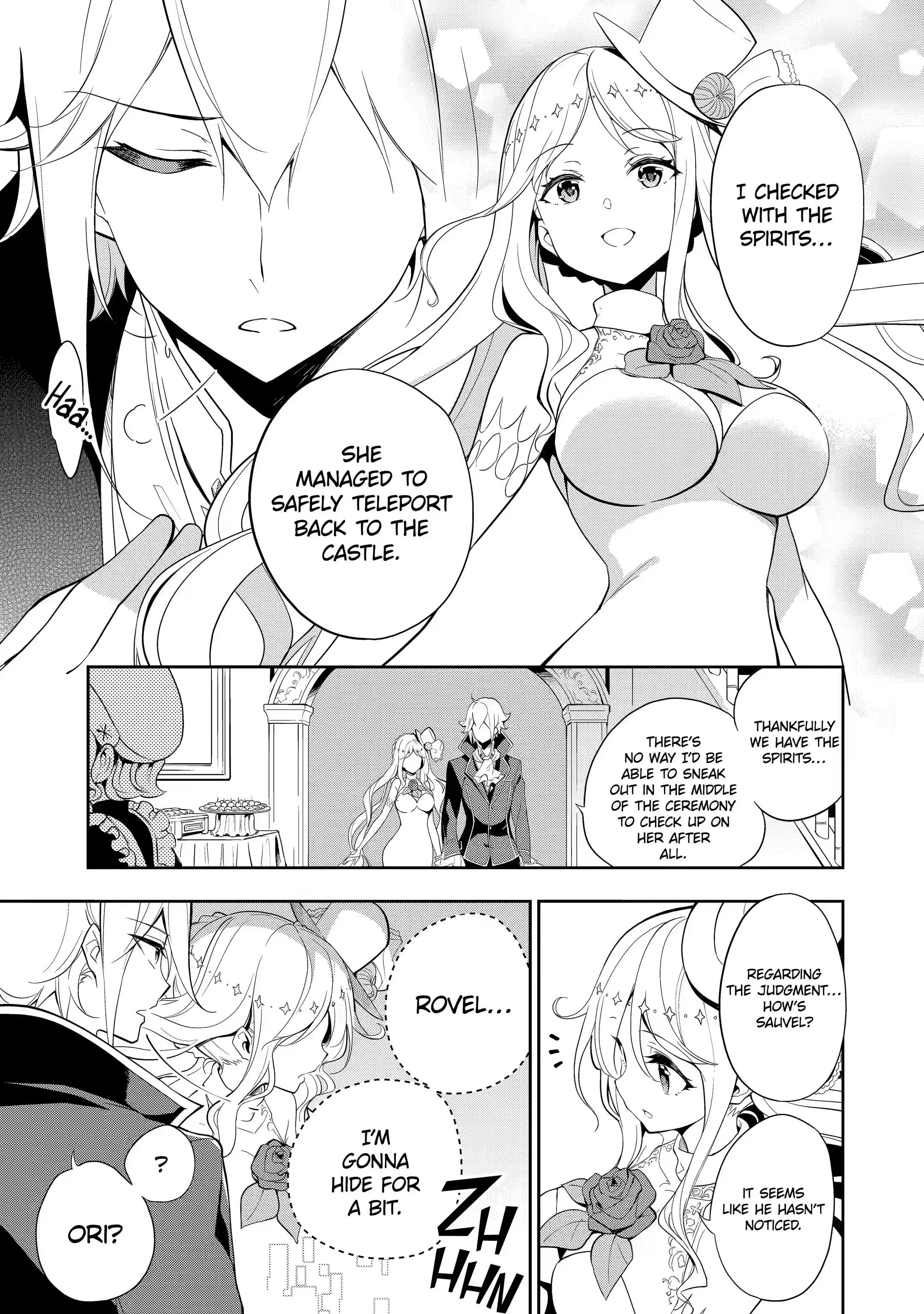 Reincarnated as the Daughter of the Legendary Hero and the Queen of Spirits (Official) chapter 13.1 page 6