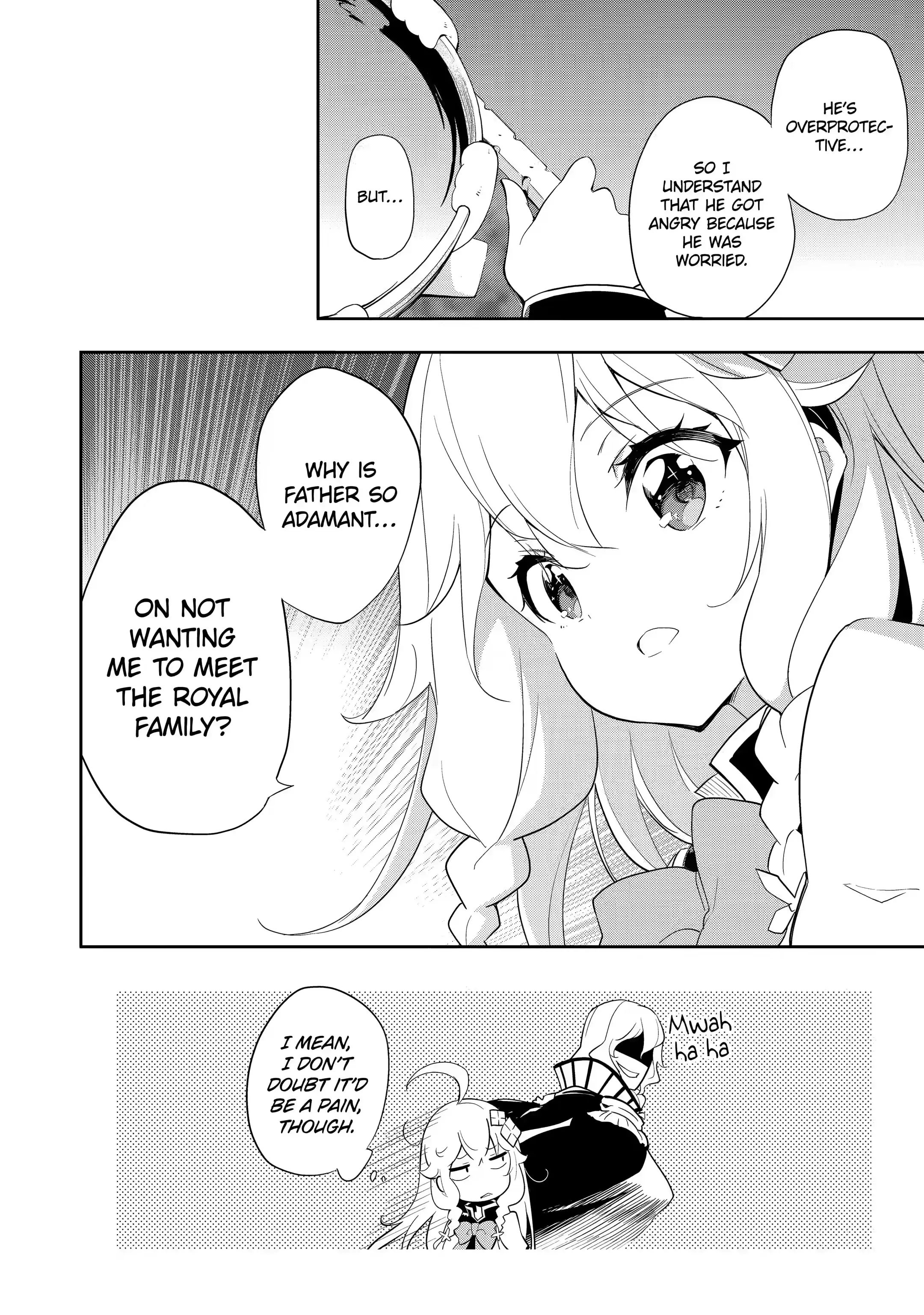 Reincarnated as the Daughter of the Legendary Hero and the Queen of Spirits (Official) chapter 13.3 page 10