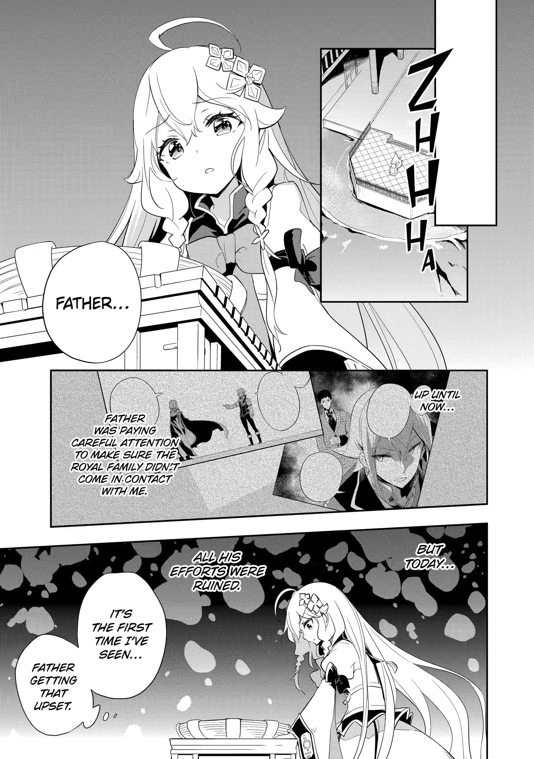 Reincarnated as the Daughter of the Legendary Hero and the Queen of Spirits (Official) chapter 13.3 page 9