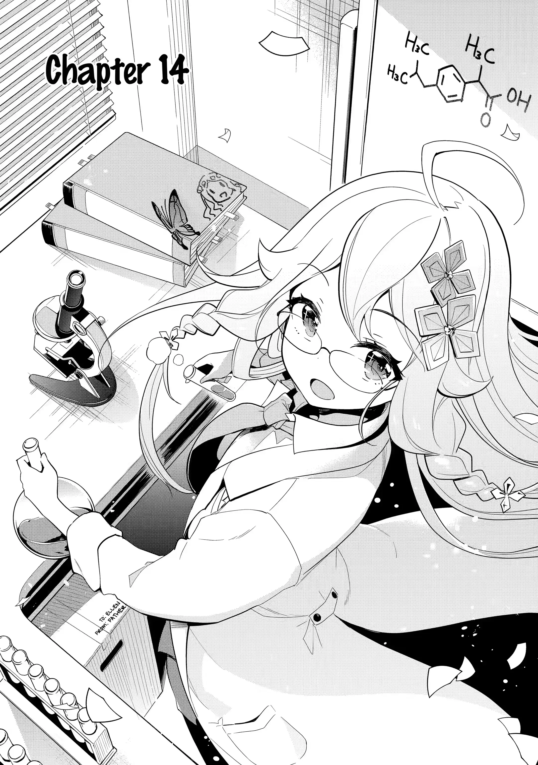 Reincarnated as the Daughter of the Legendary Hero and the Queen of Spirits (Official) chapter 14.1 page 1