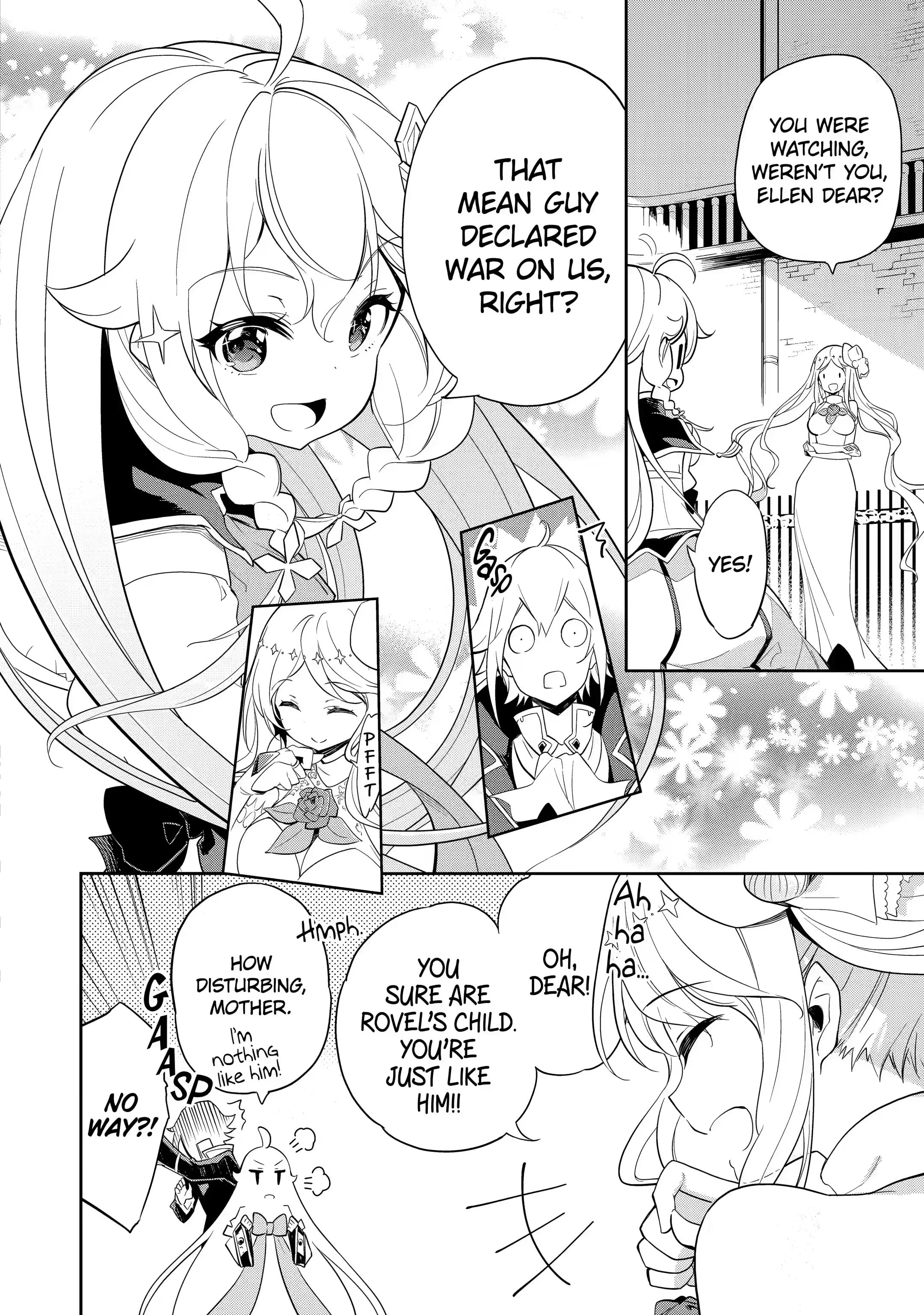 Reincarnated as the Daughter of the Legendary Hero and the Queen of Spirits (Official) chapter 14.1 page 10