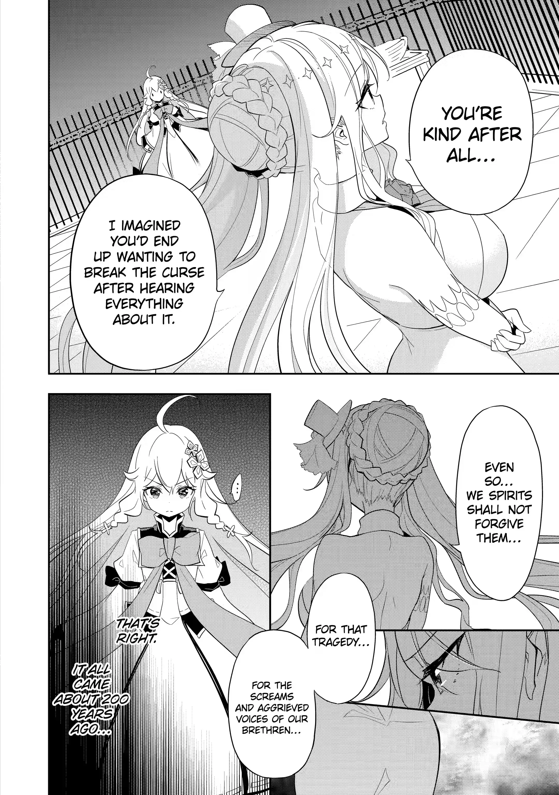 Reincarnated as the Daughter of the Legendary Hero and the Queen of Spirits (Official) chapter 14.1 page 12