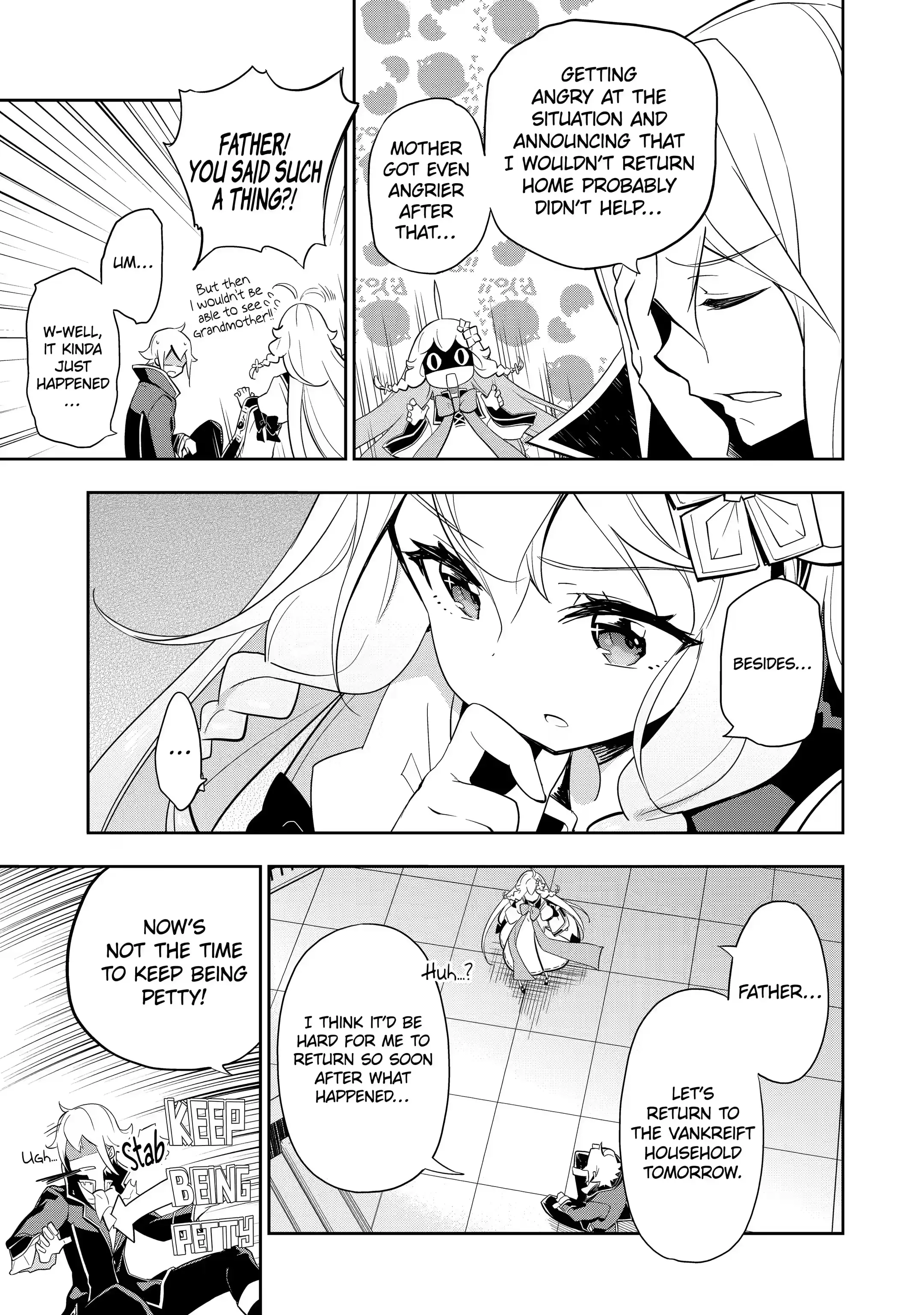 Reincarnated as the Daughter of the Legendary Hero and the Queen of Spirits (Official) chapter 14.2 page 6