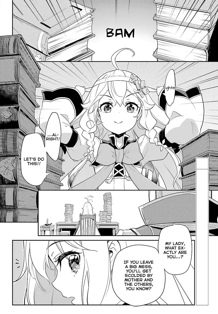 Reincarnated as the Daughter of the Legendary Hero and the Queen of Spirits (Official) chapter 14 page 4