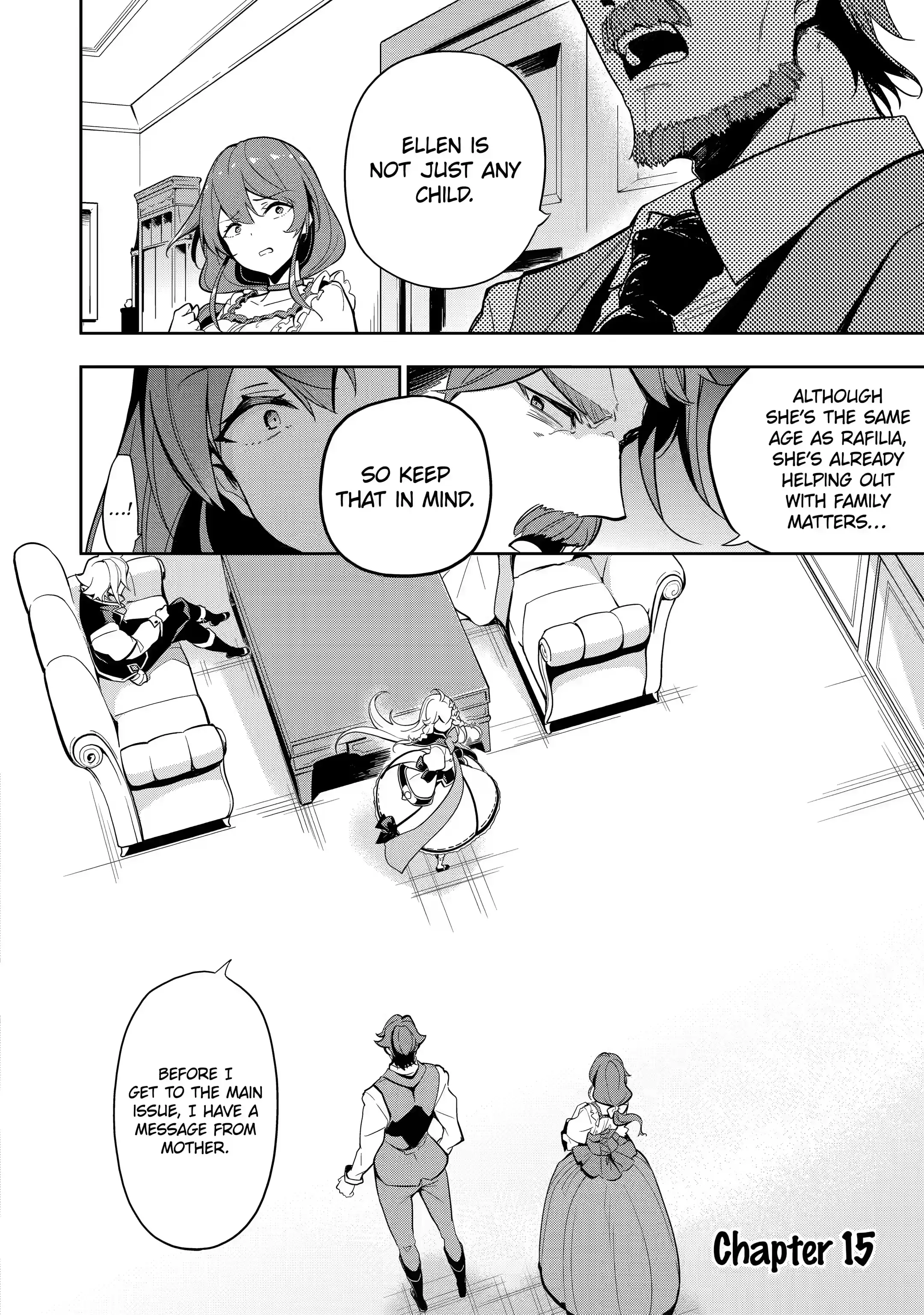 Reincarnated as the Daughter of the Legendary Hero and the Queen of Spirits (Official) chapter 15.1 page 2