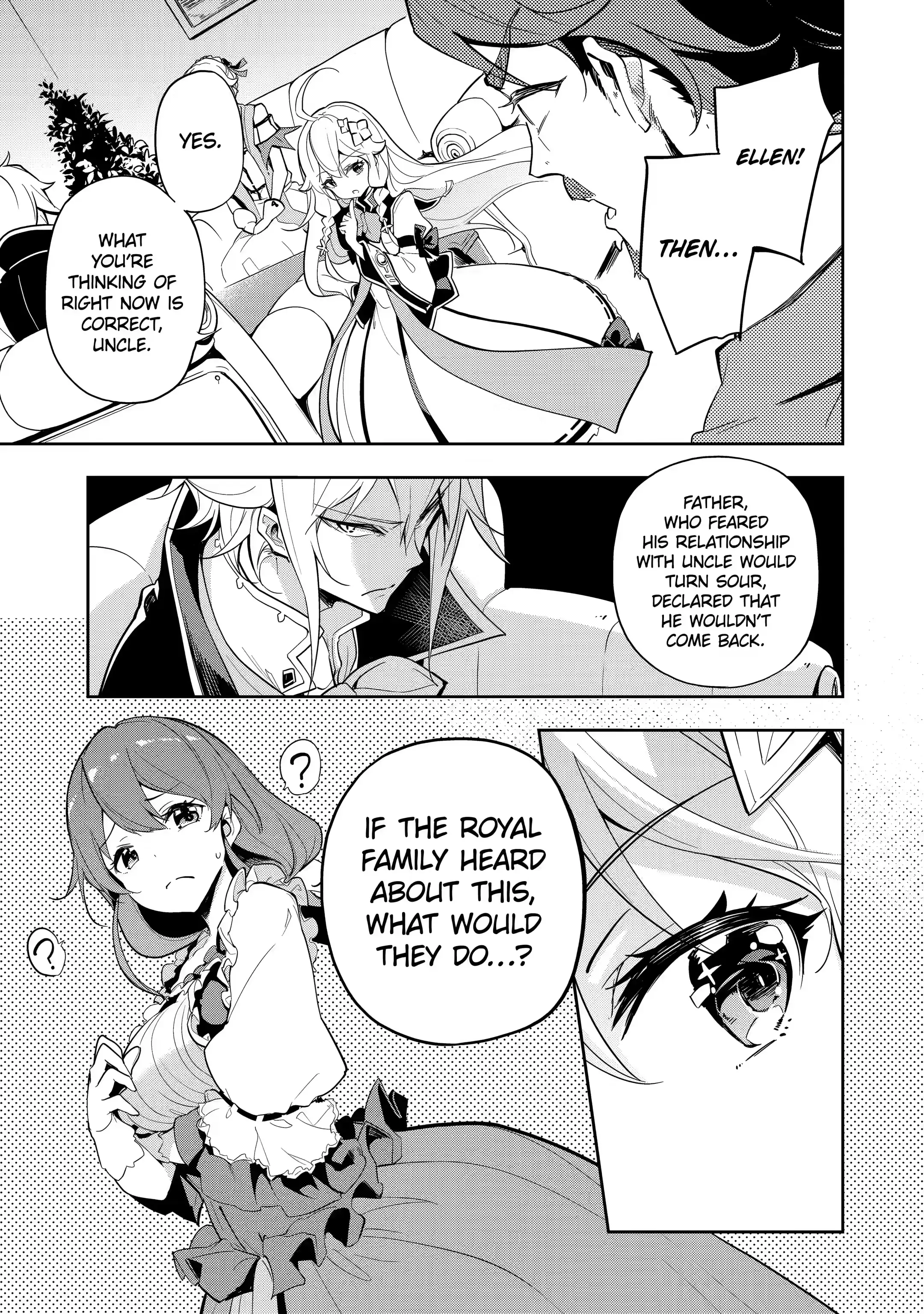 Reincarnated as the Daughter of the Legendary Hero and the Queen of Spirits (Official) chapter 15.1 page 9