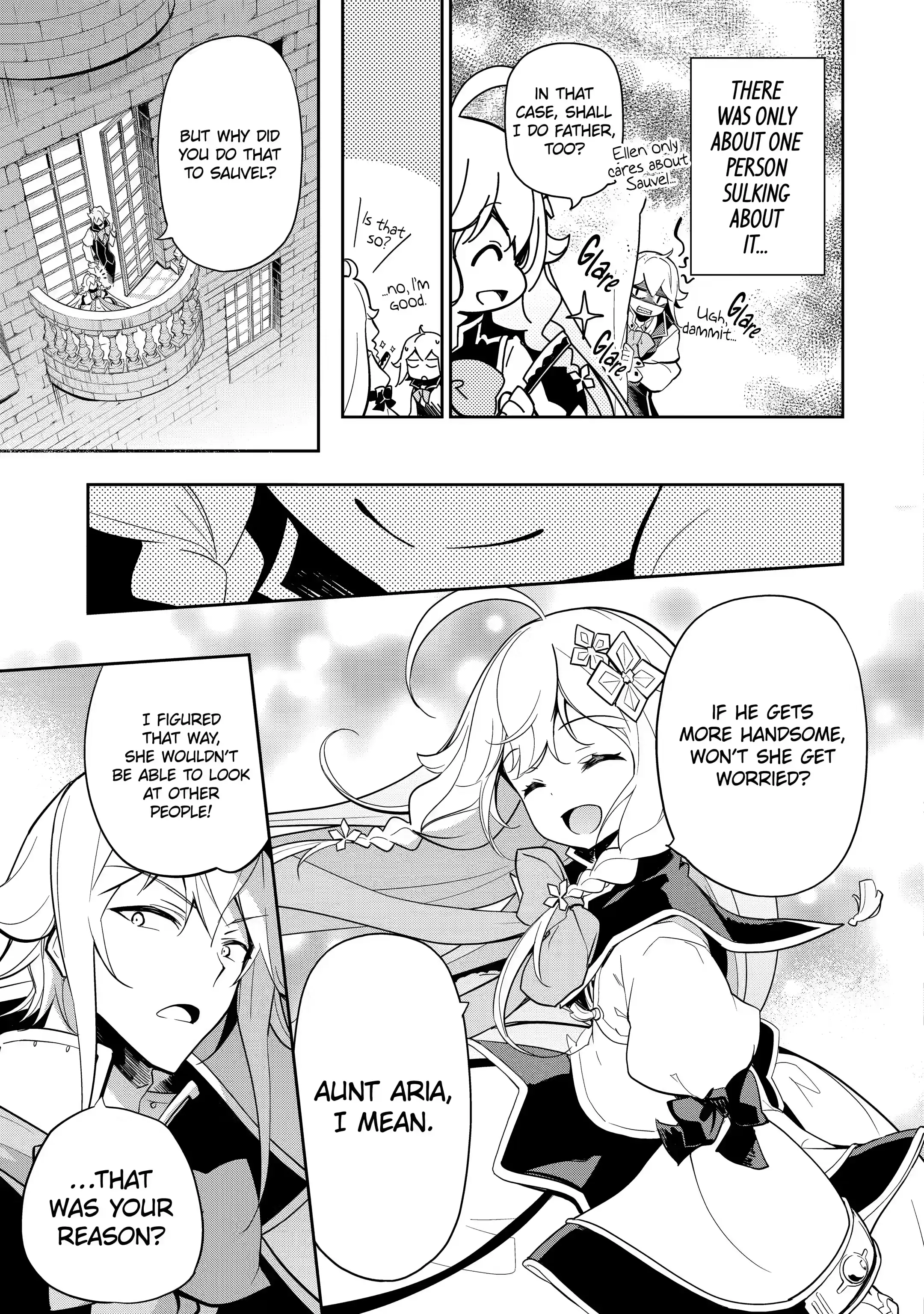 Reincarnated as the Daughter of the Legendary Hero and the Queen of Spirits (Official) chapter 15.3 page 10