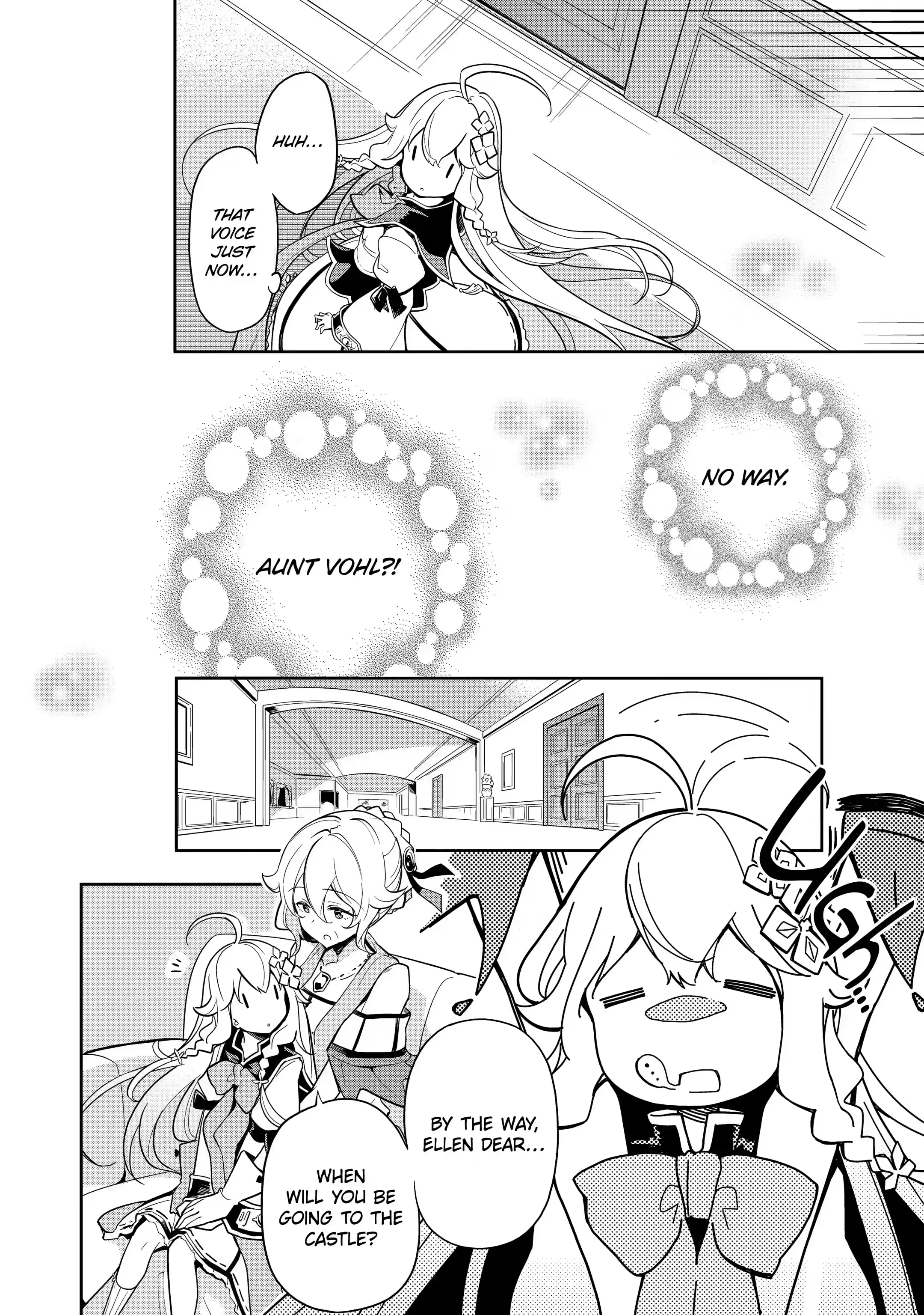 Reincarnated as the Daughter of the Legendary Hero and the Queen of Spirits (Official) chapter 15.3 page 3