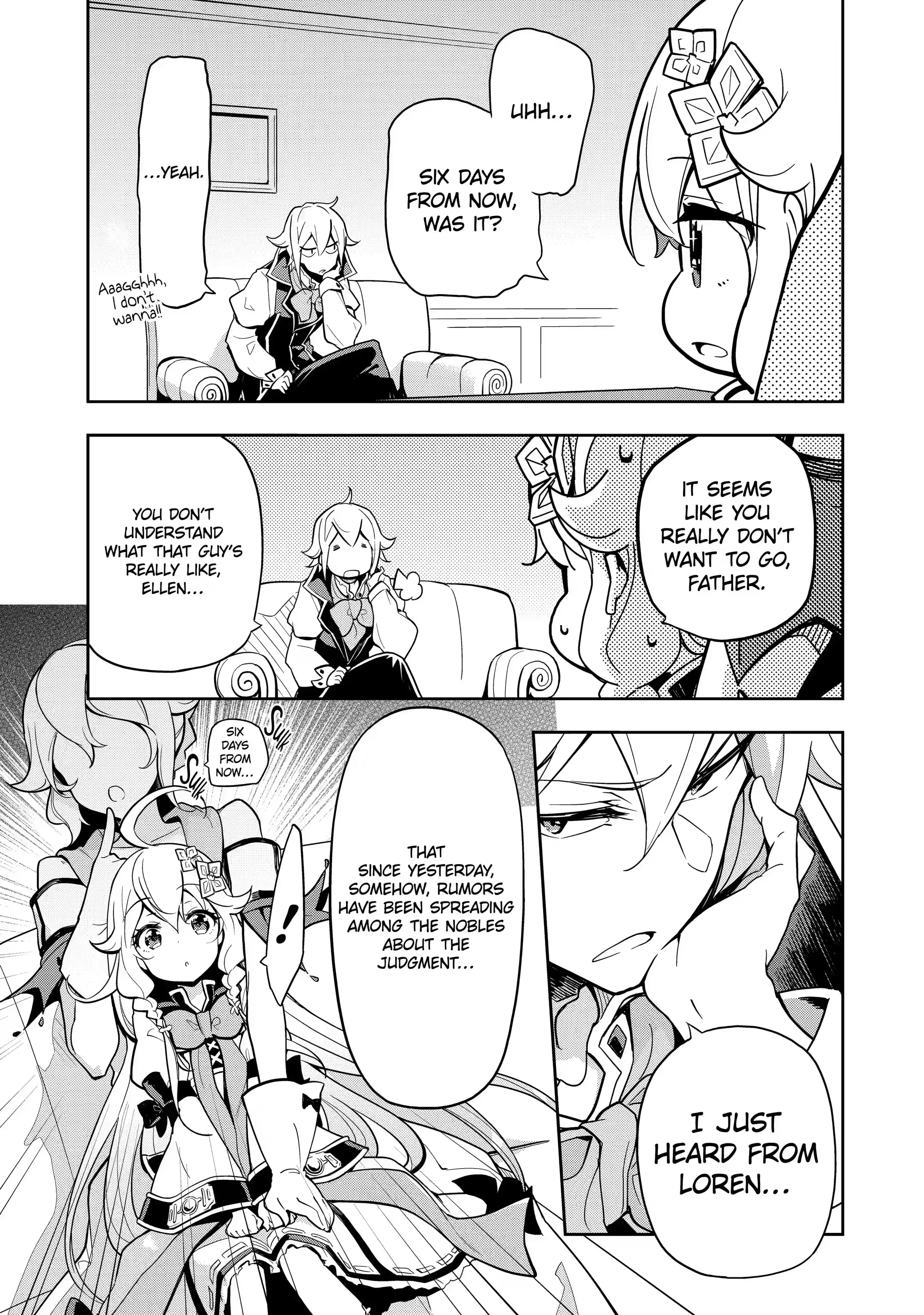 Reincarnated as the Daughter of the Legendary Hero and the Queen of Spirits (Official) chapter 15.3 page 4