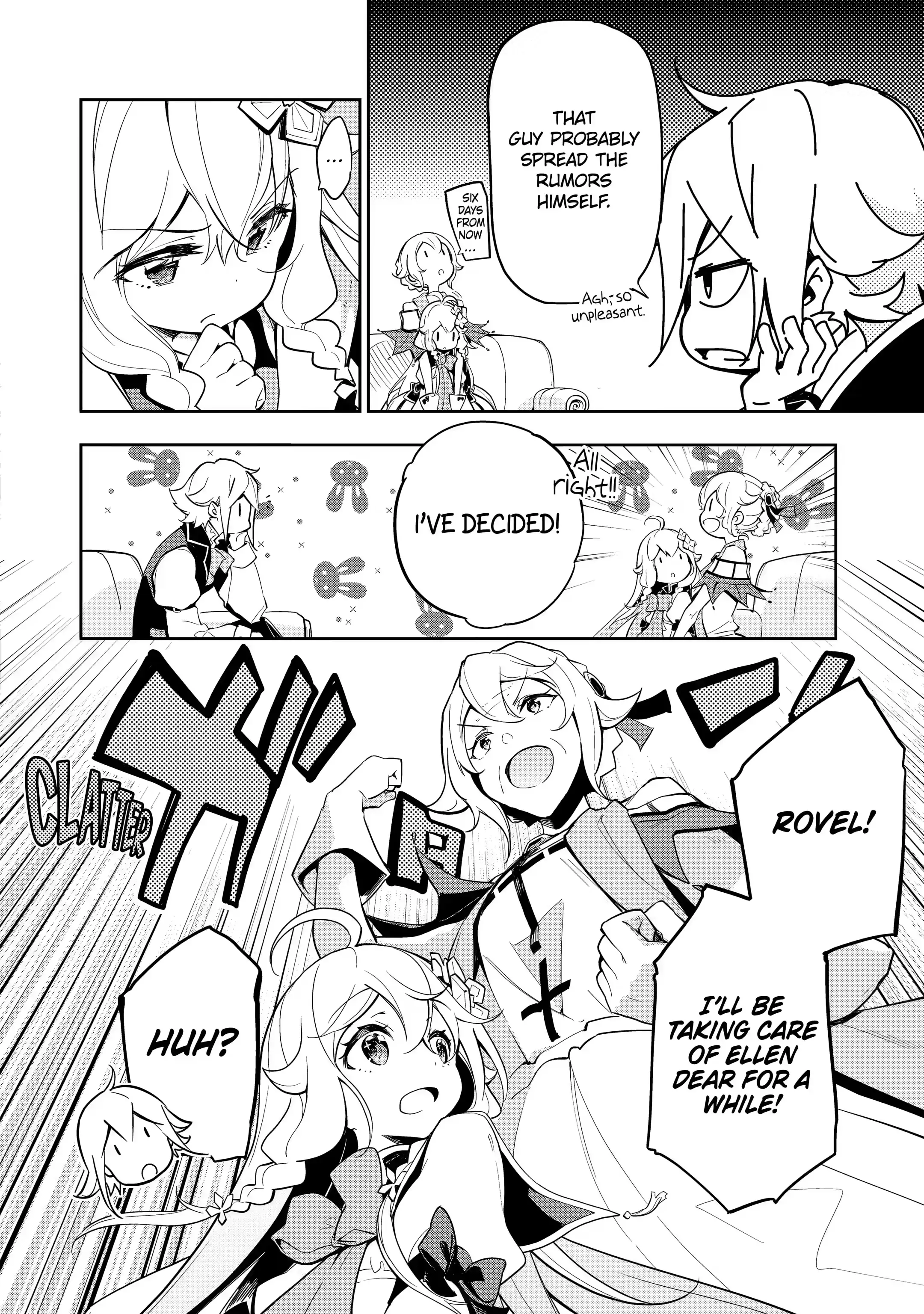 Reincarnated as the Daughter of the Legendary Hero and the Queen of Spirits (Official) chapter 15.3 page 5