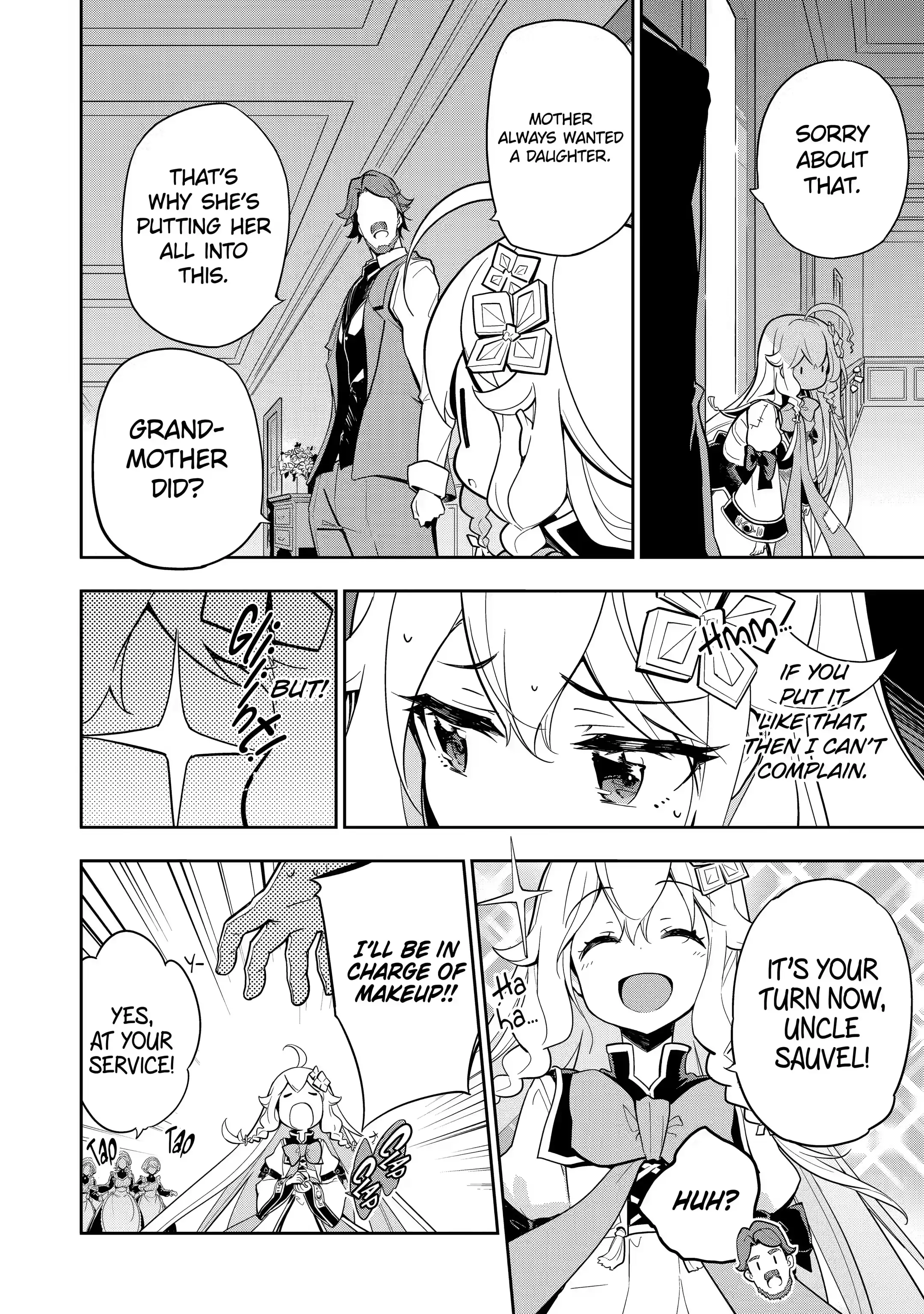 Reincarnated as the Daughter of the Legendary Hero and the Queen of Spirits (Official) chapter 15.3 page 7