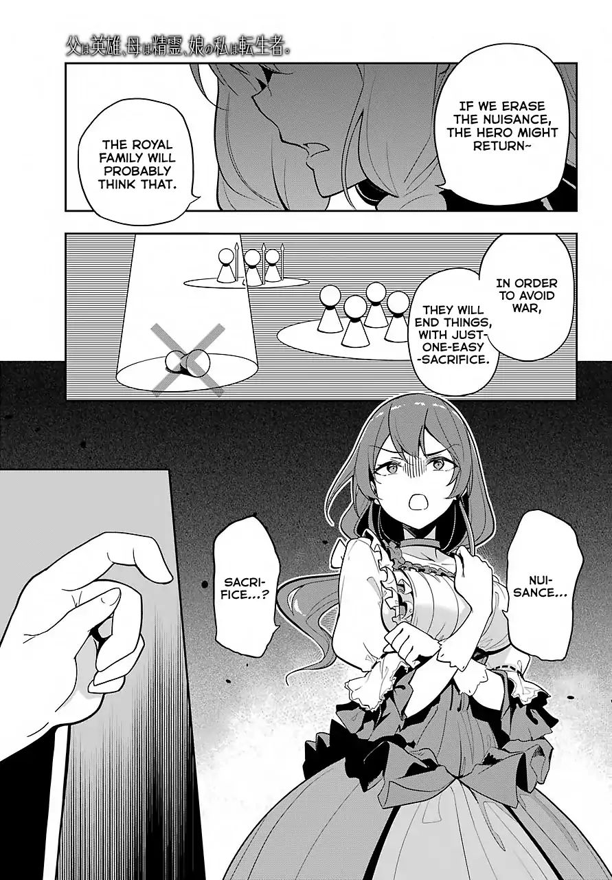Reincarnated as the Daughter of the Legendary Hero and the Queen of Spirits (Official) chapter 15 page 12