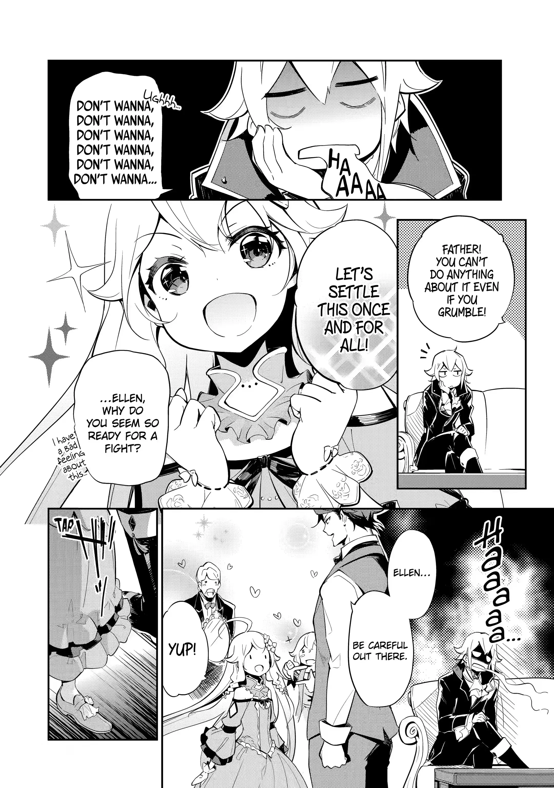 Reincarnated as the Daughter of the Legendary Hero and the Queen of Spirits (Official) chapter 16.1 page 4