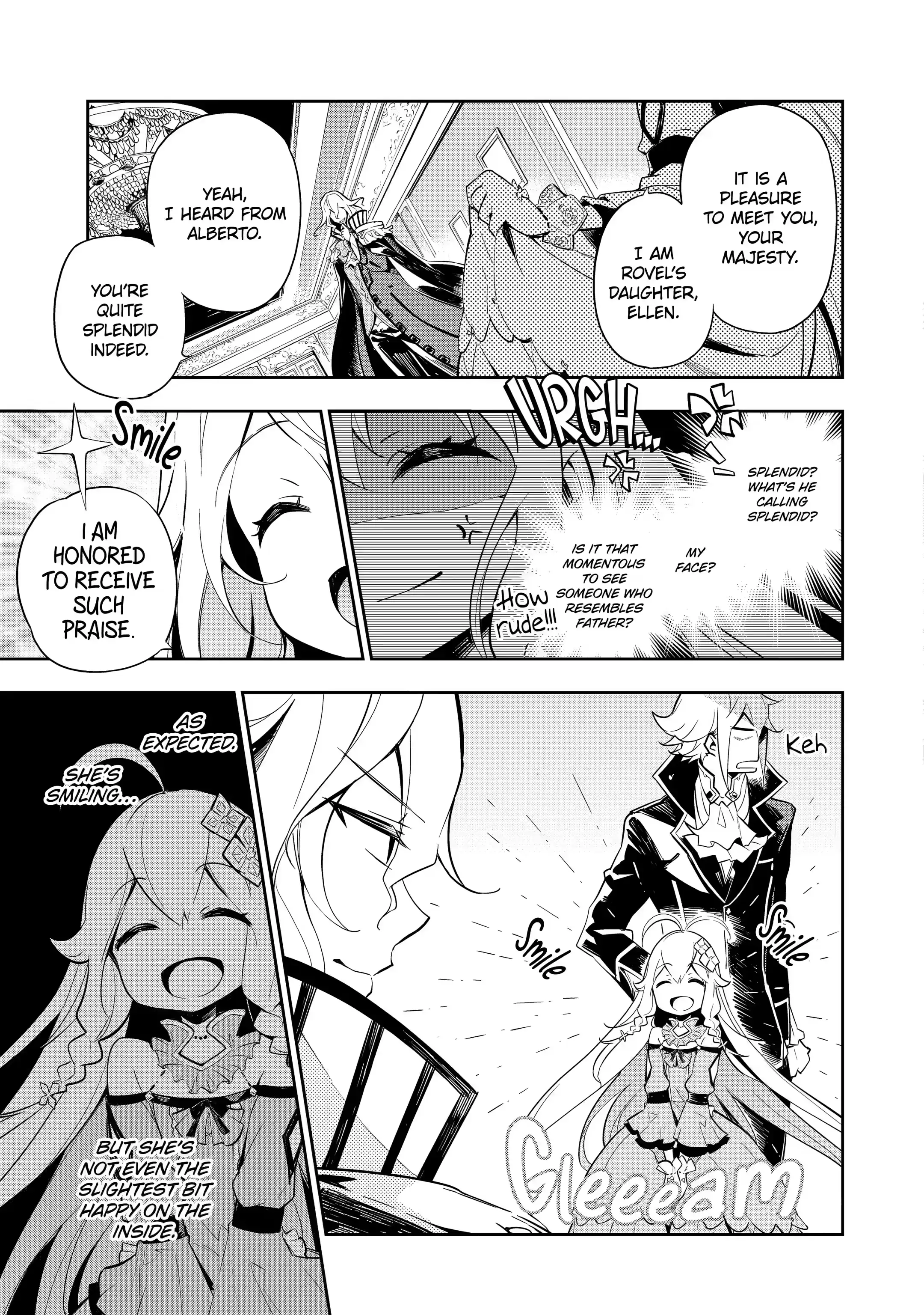 Reincarnated as the Daughter of the Legendary Hero and the Queen of Spirits (Official) chapter 16.1 page 7