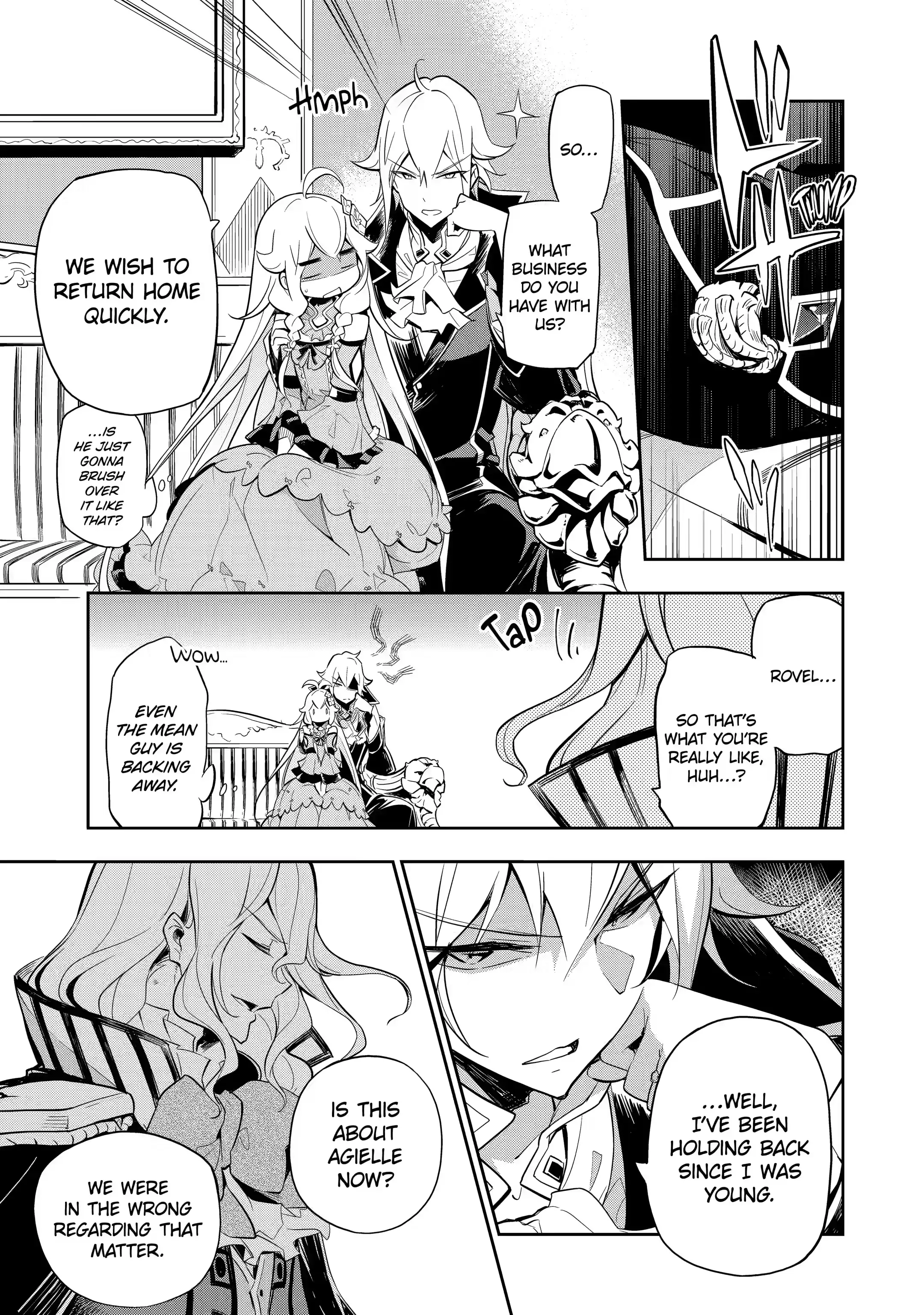 Reincarnated as the Daughter of the Legendary Hero and the Queen of Spirits (Official) chapter 16.1 page 9