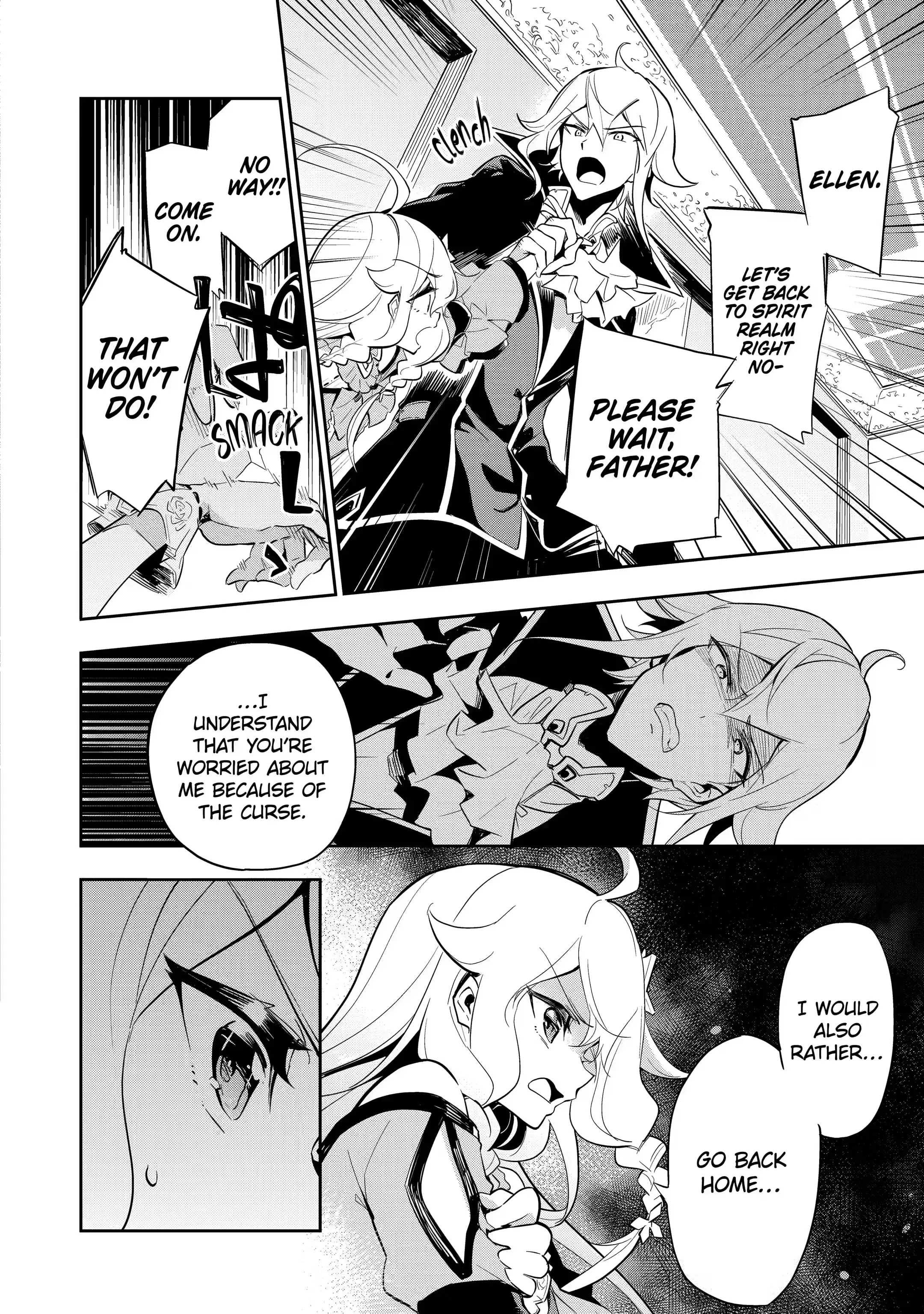 Reincarnated as the Daughter of the Legendary Hero and the Queen of Spirits (Official) chapter 17.1 page 4