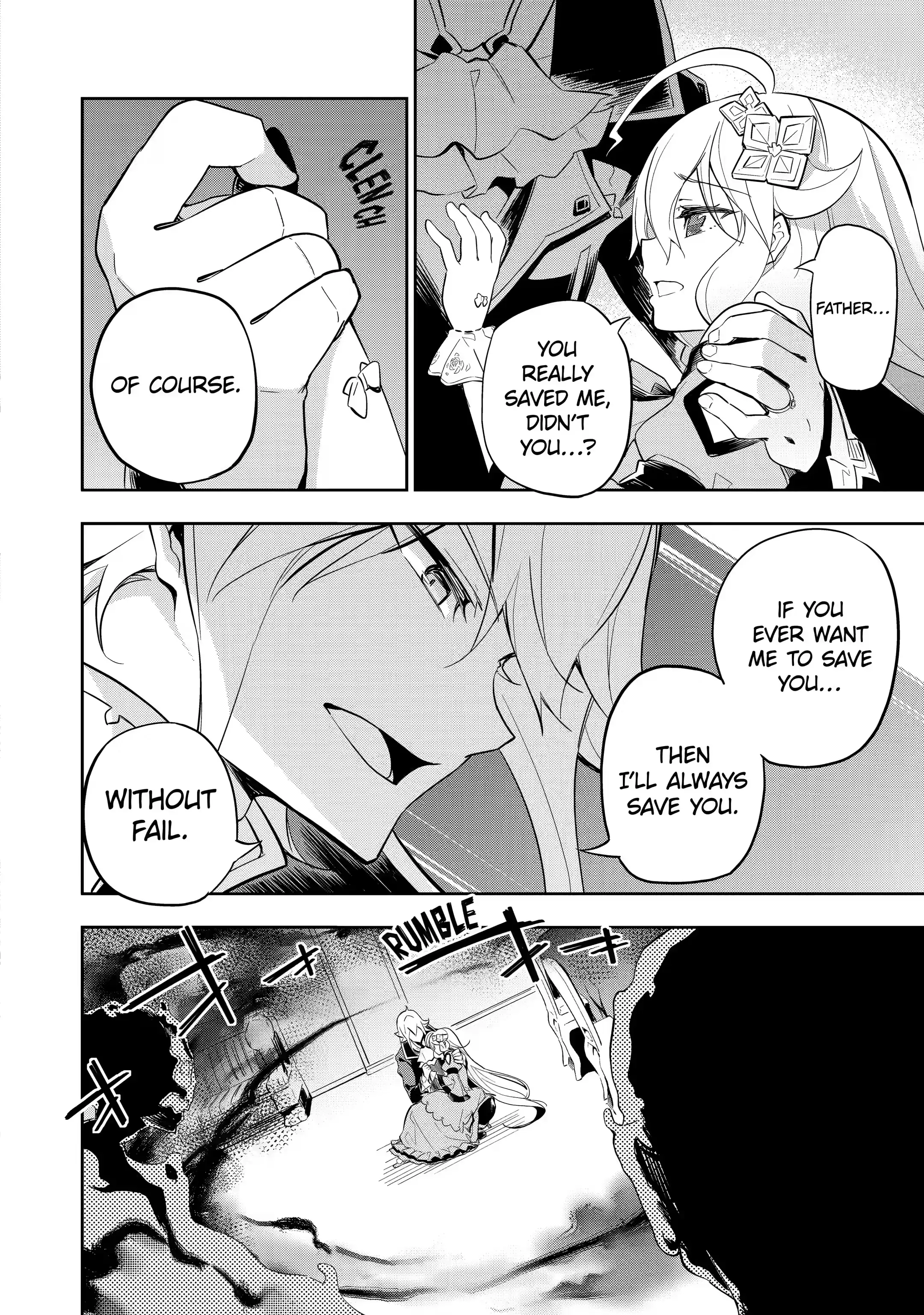 Reincarnated as the Daughter of the Legendary Hero and the Queen of Spirits (Official) chapter 18.2 page 1