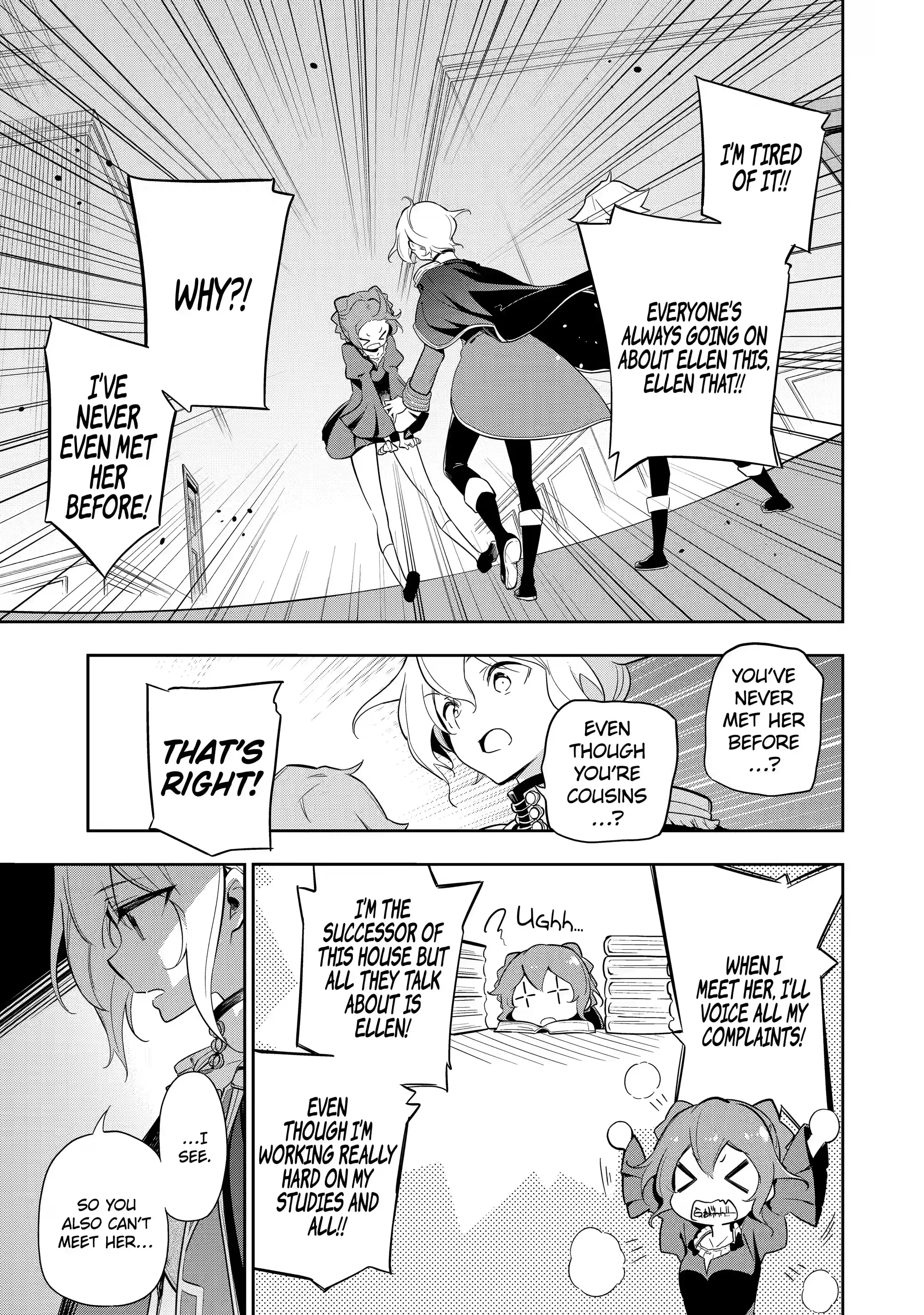 Reincarnated as the Daughter of the Legendary Hero and the Queen of Spirits (Official) chapter 19.1 page 12