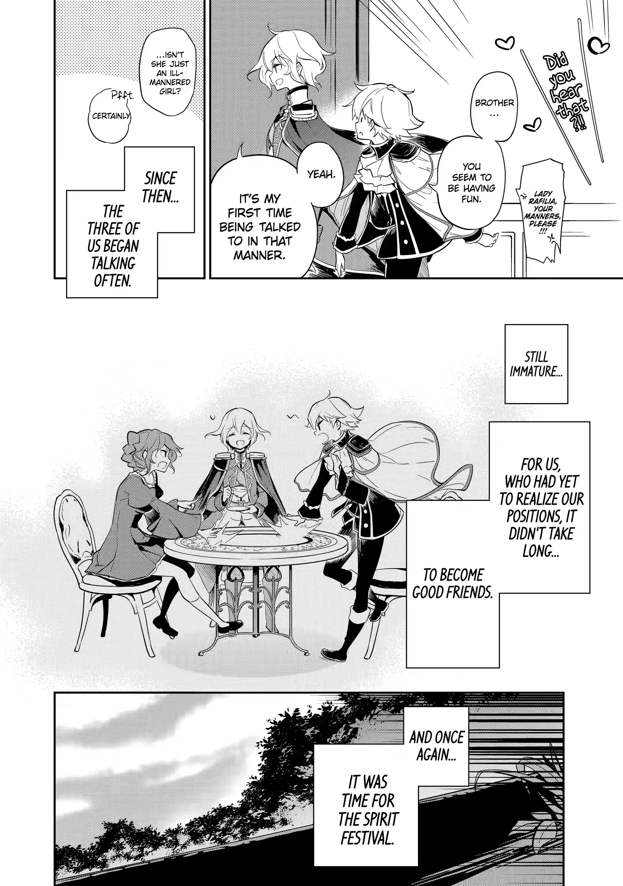 Reincarnated as the Daughter of the Legendary Hero and the Queen of Spirits (Official) chapter 19.1 page 17