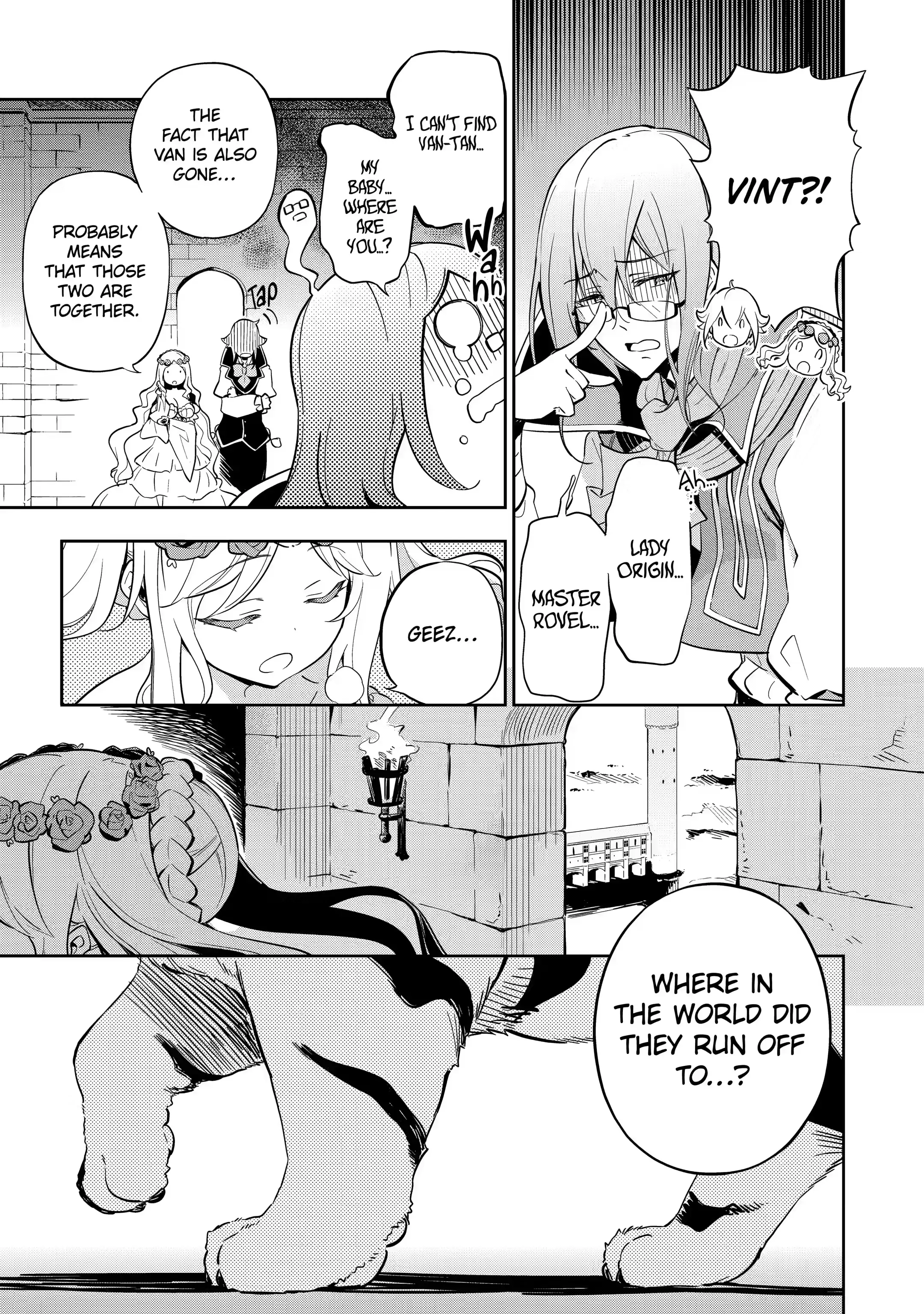 Reincarnated as the Daughter of the Legendary Hero and the Queen of Spirits (Official) chapter 19.2 page 16