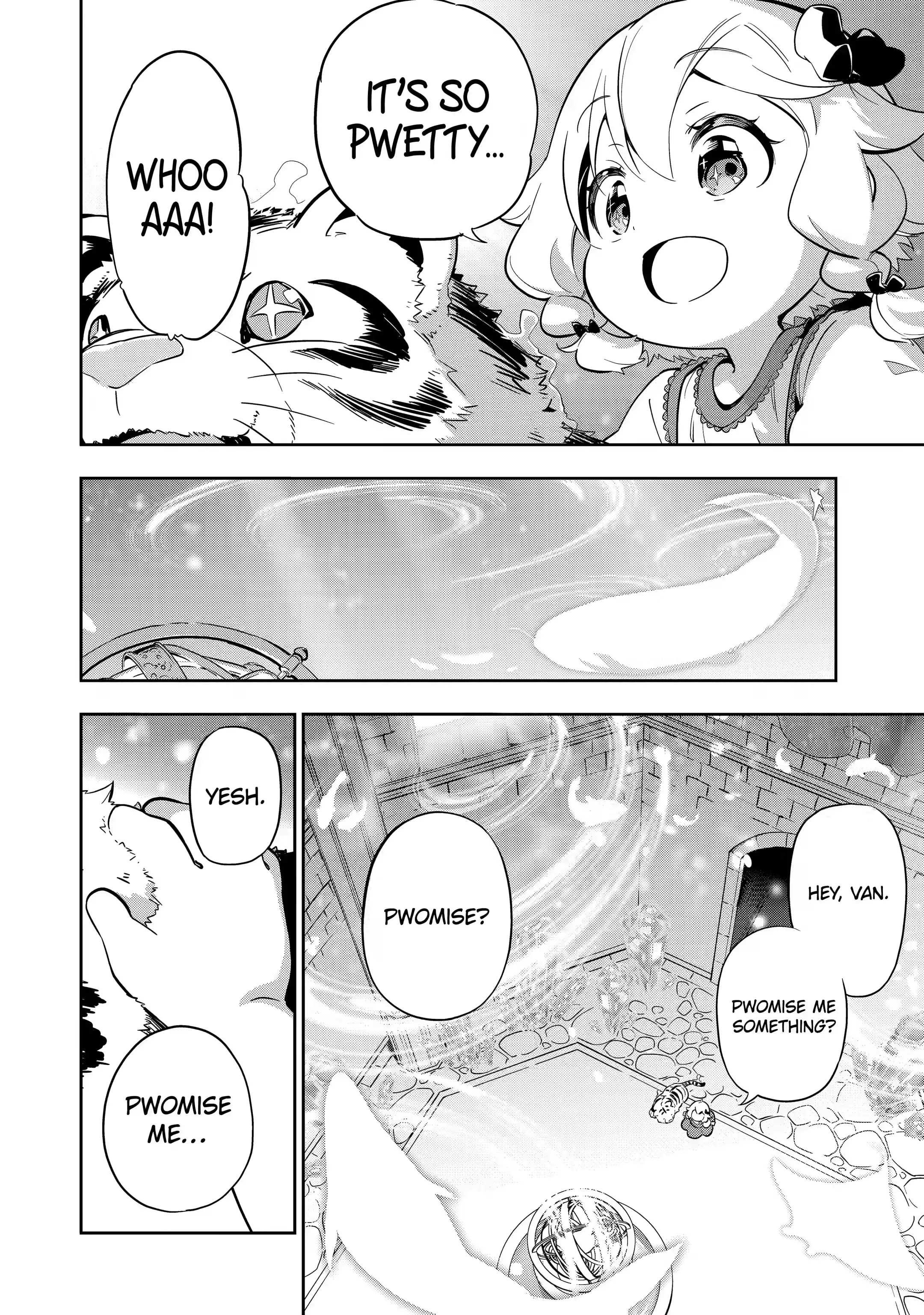 Reincarnated as the Daughter of the Legendary Hero and the Queen of Spirits (Official) chapter 19.3 page 12