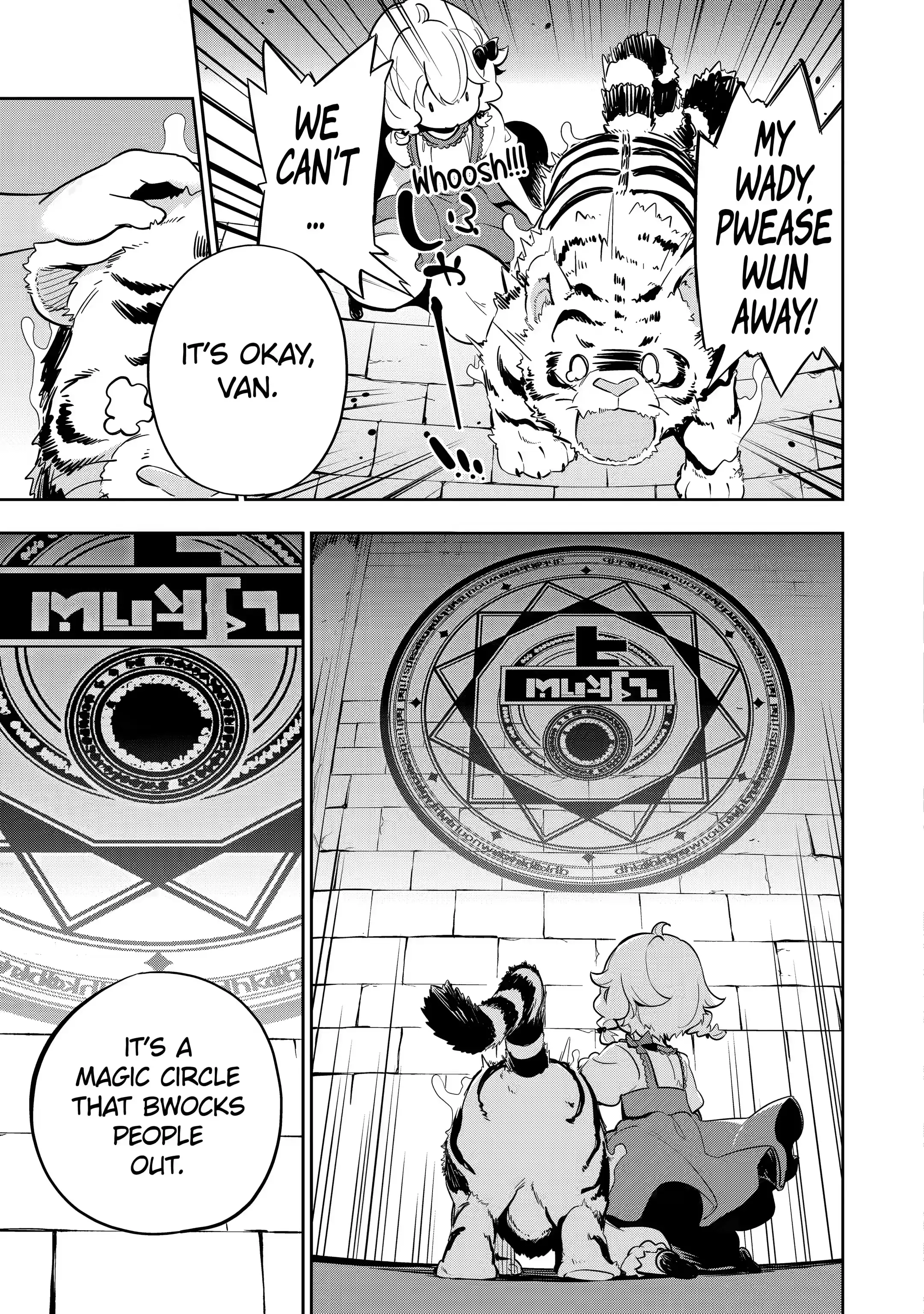 Reincarnated as the Daughter of the Legendary Hero and the Queen of Spirits (Official) chapter 19.3 page 5