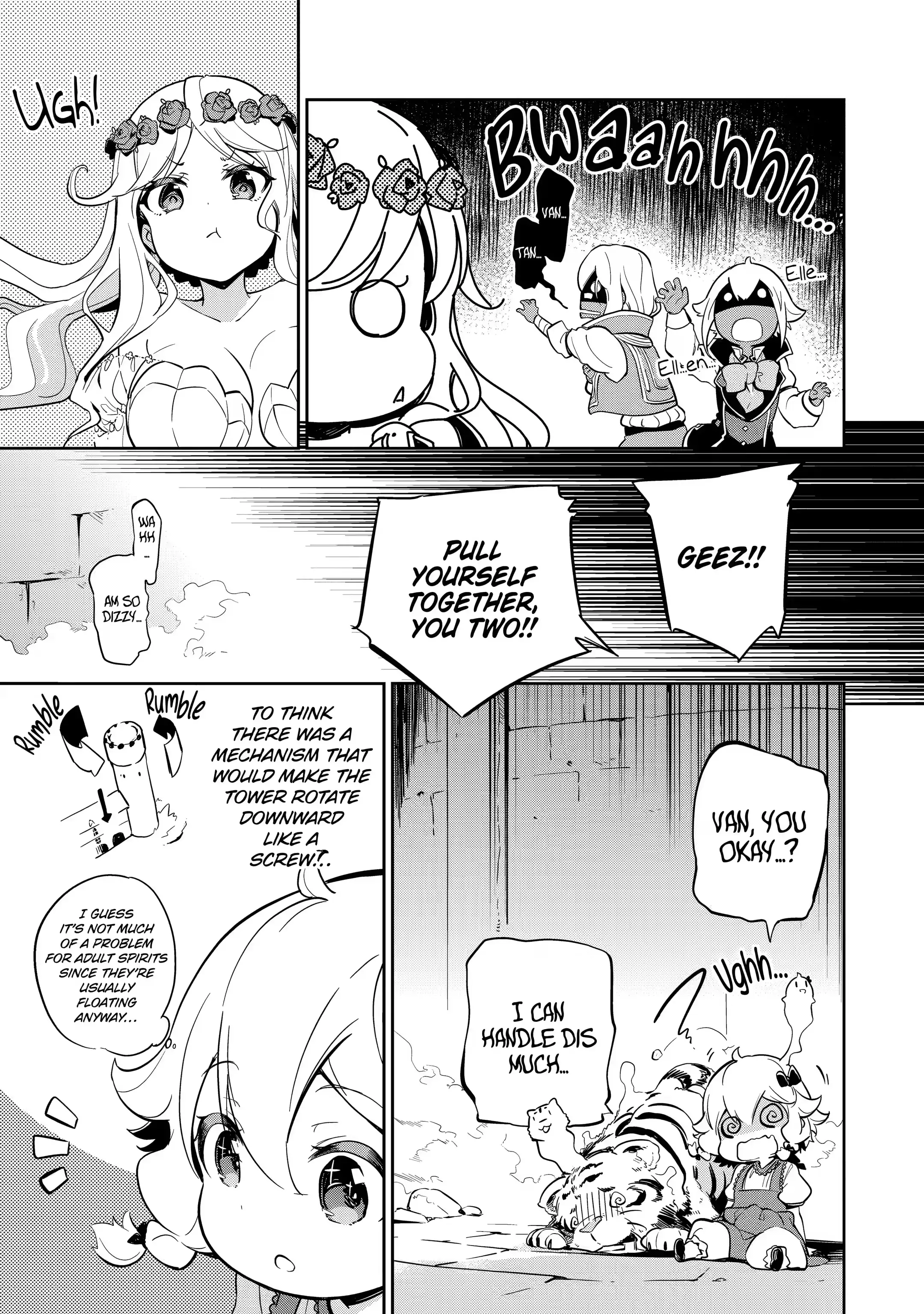Reincarnated as the Daughter of the Legendary Hero and the Queen of Spirits (Official) chapter 19.3 page 9