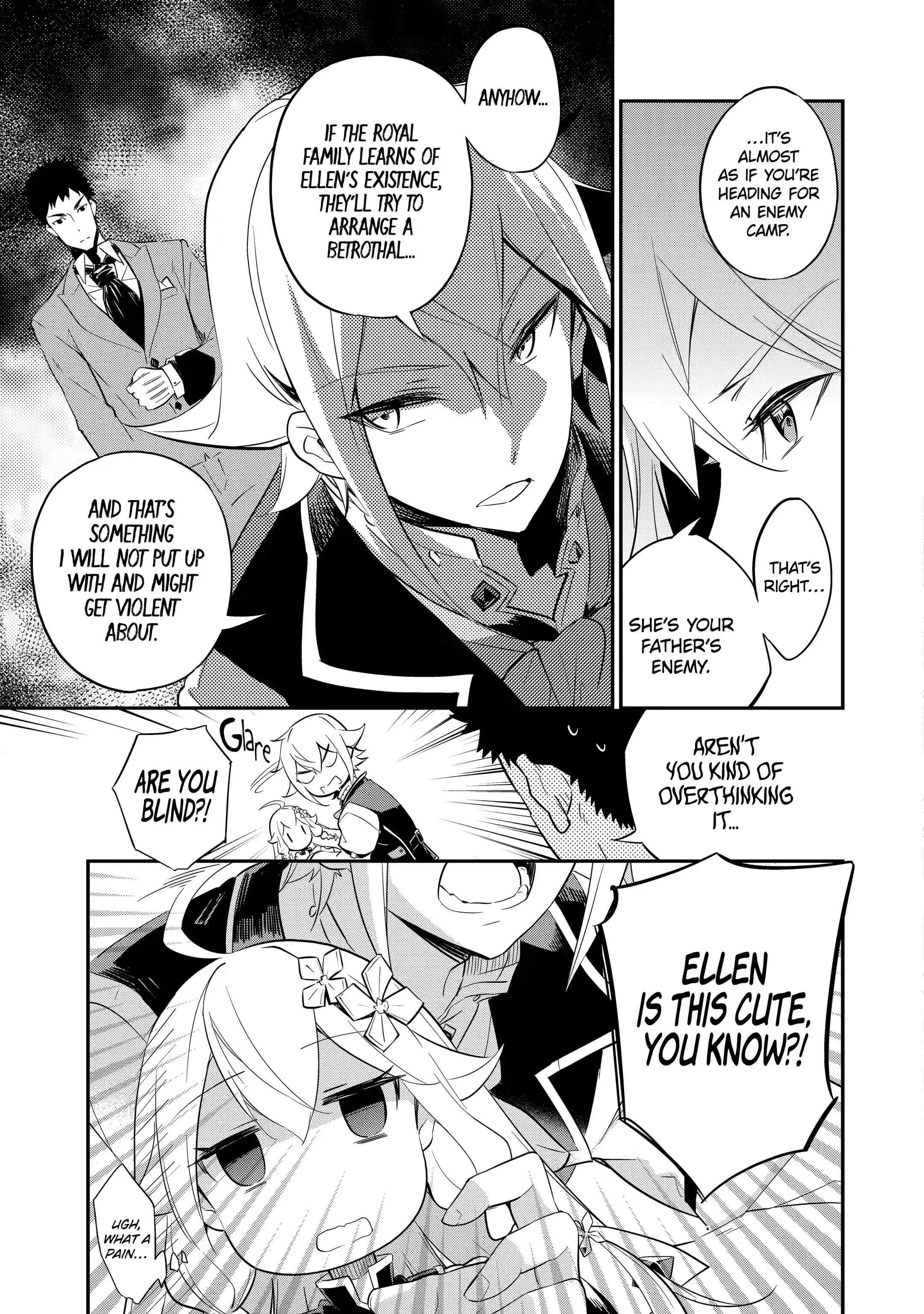 Reincarnated as the Daughter of the Legendary Hero and the Queen of Spirits (Official) chapter 2.1 page 5