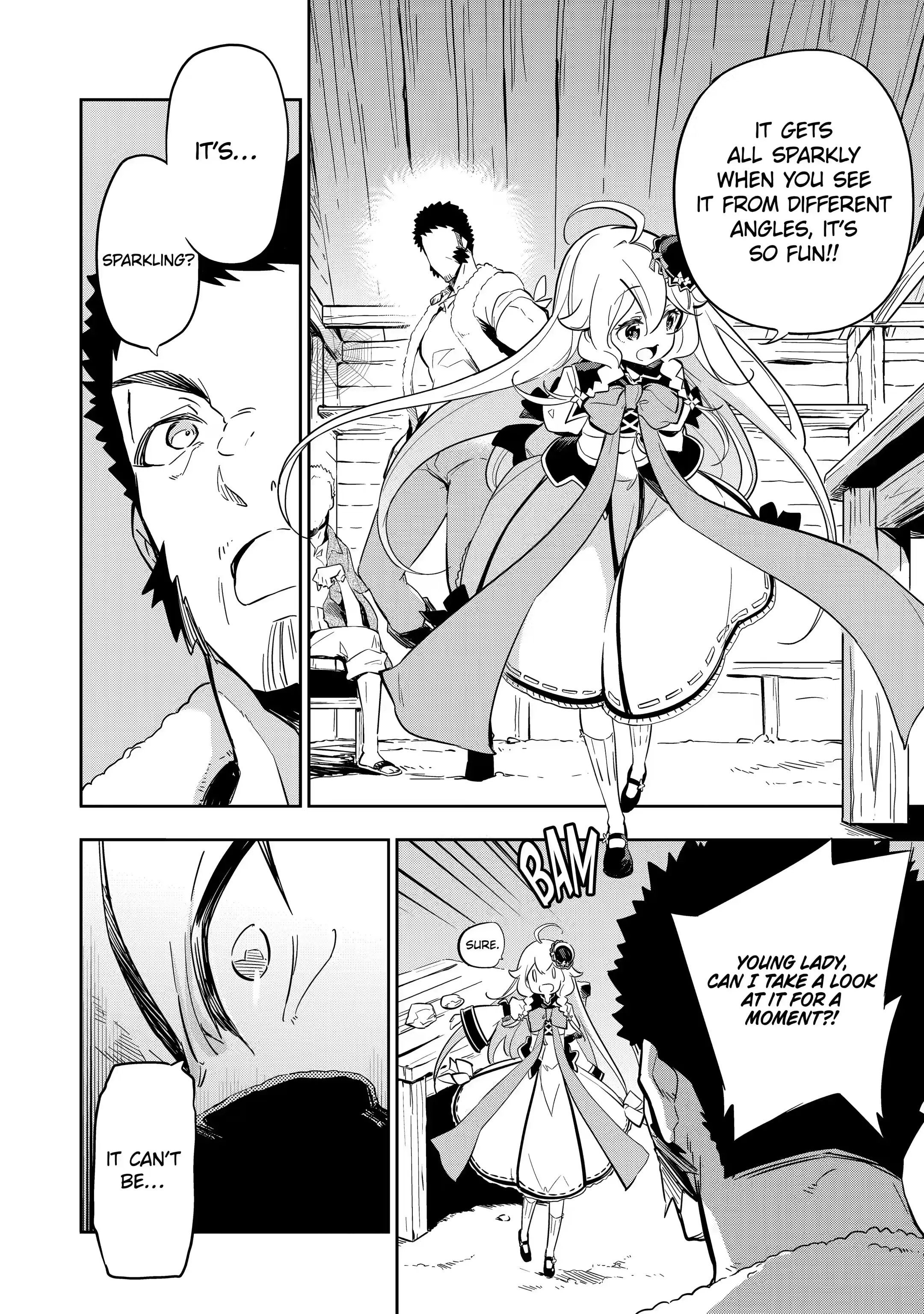 Reincarnated as the Daughter of the Legendary Hero and the Queen of Spirits (Official) chapter 21.1 page 12