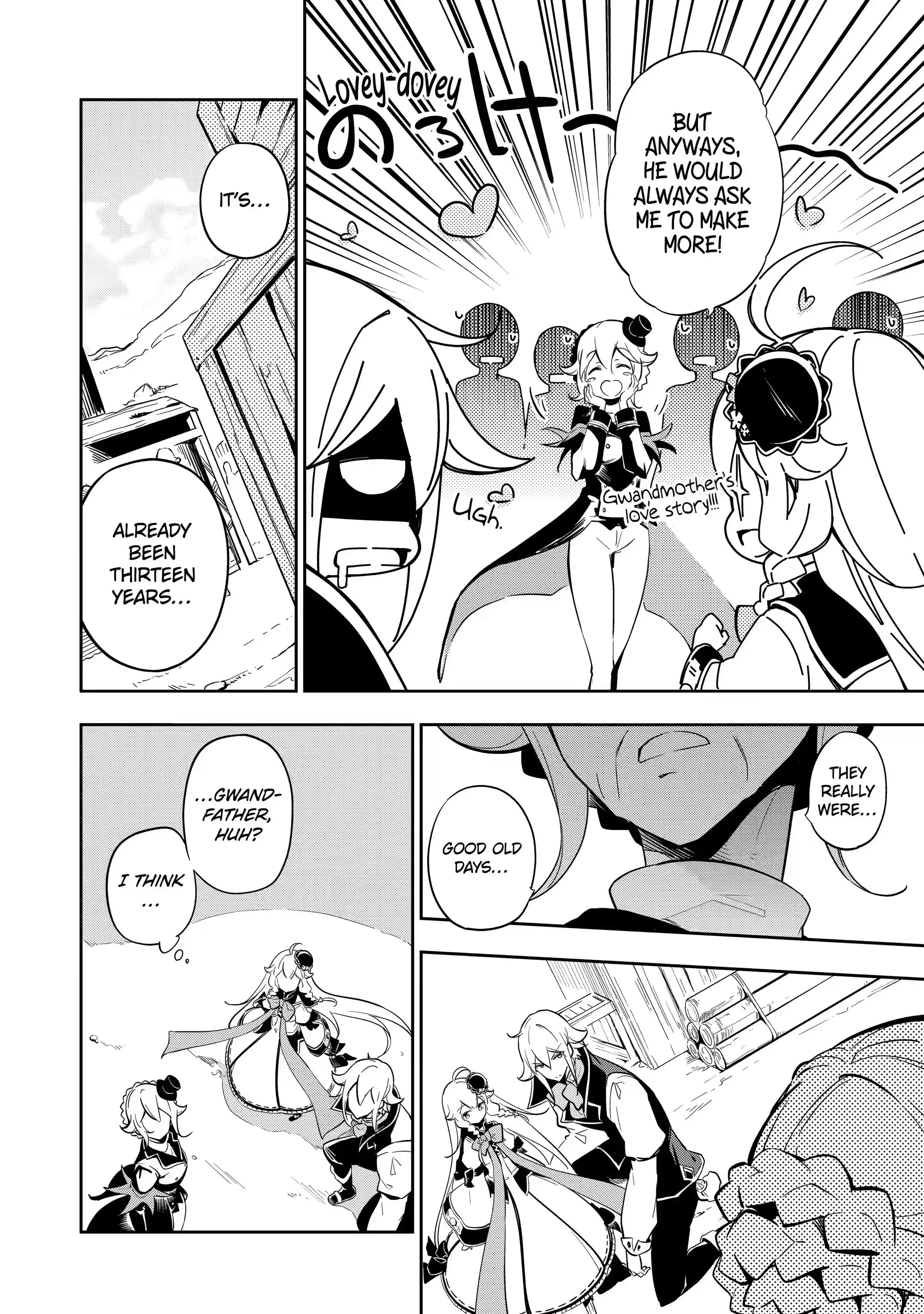 Reincarnated as the Daughter of the Legendary Hero and the Queen of Spirits (Official) chapter 21.1 page 6