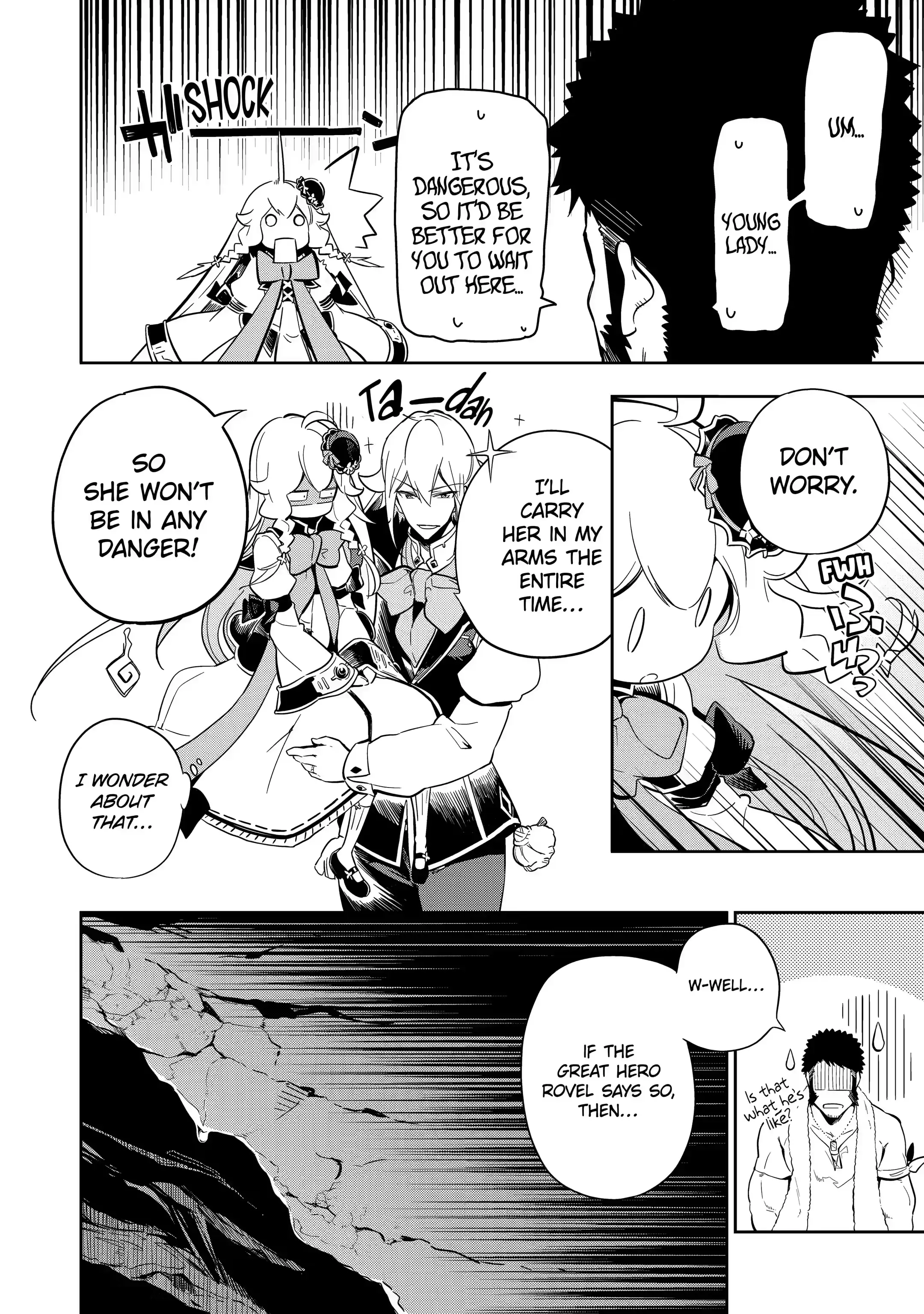 Reincarnated as the Daughter of the Legendary Hero and the Queen of Spirits (Official) chapter 21.1 page 8